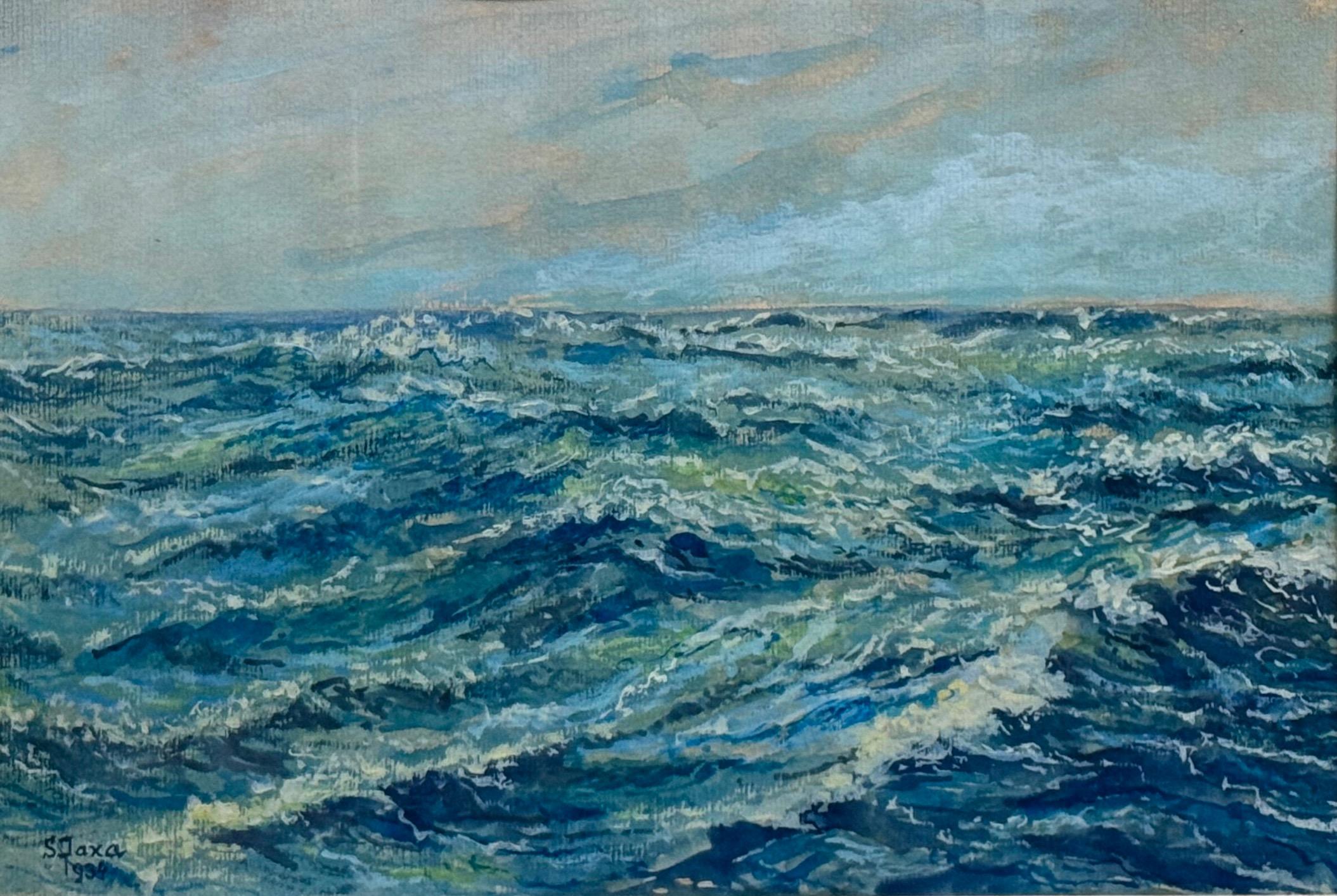 Nieustalony malarz, ''Wzburzone morze''