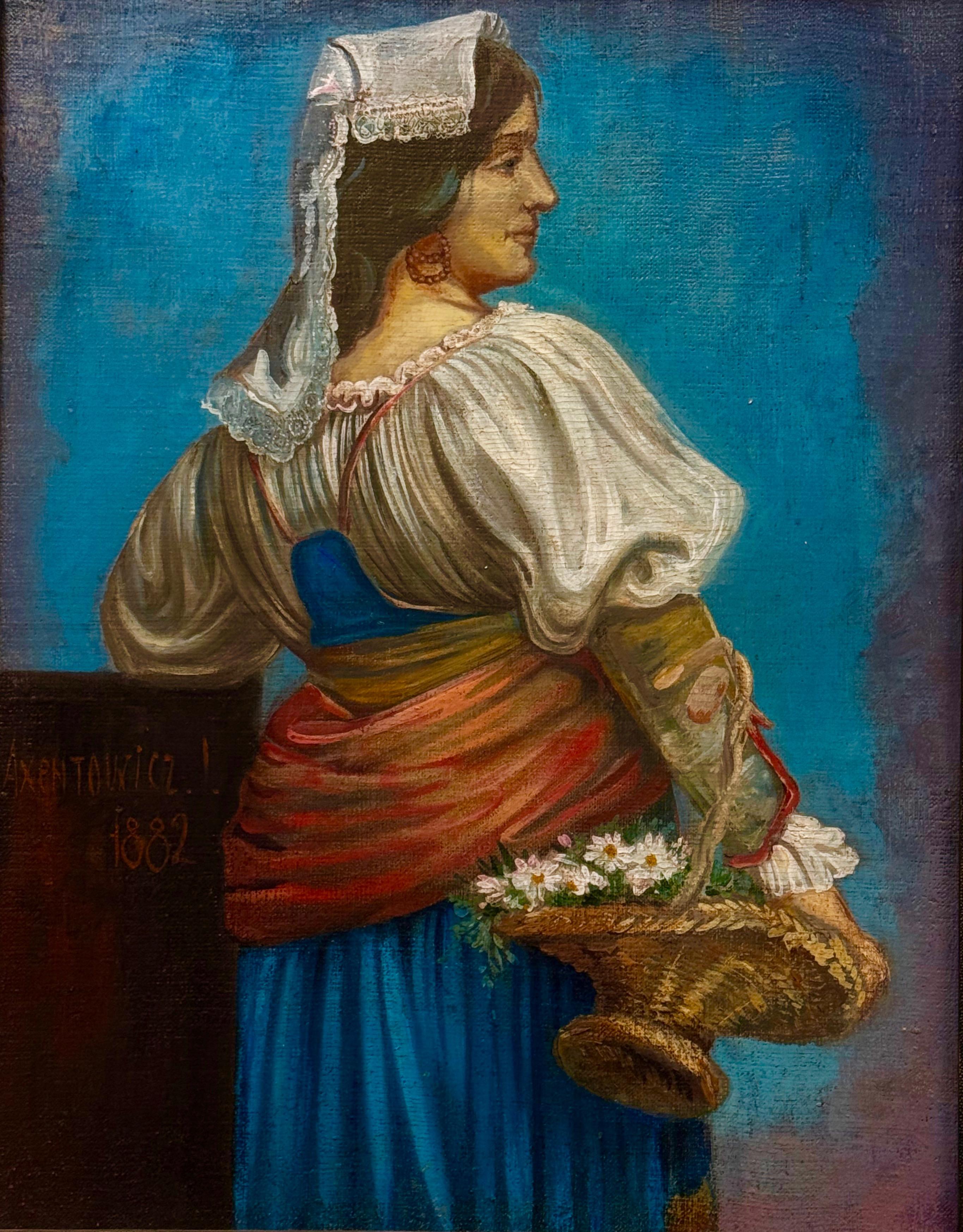 Nieustalony naśladowca ''Kwiaciarka''