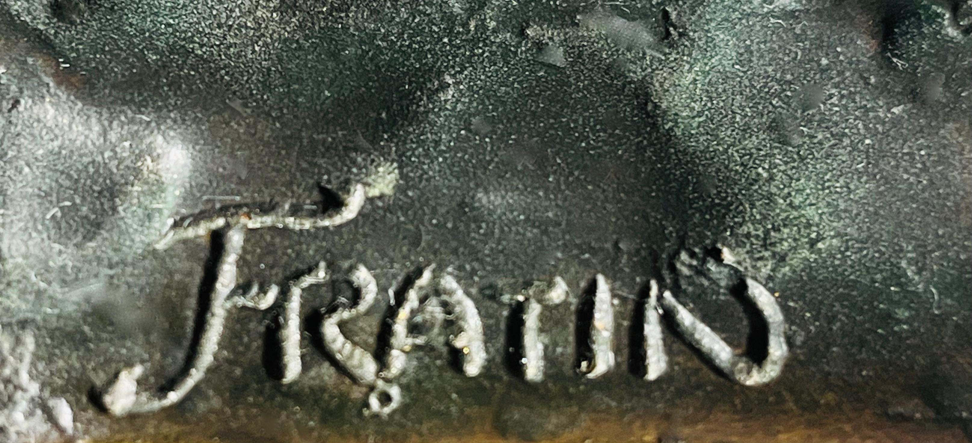 Dekoracyjna figura sokolnika na koniu 