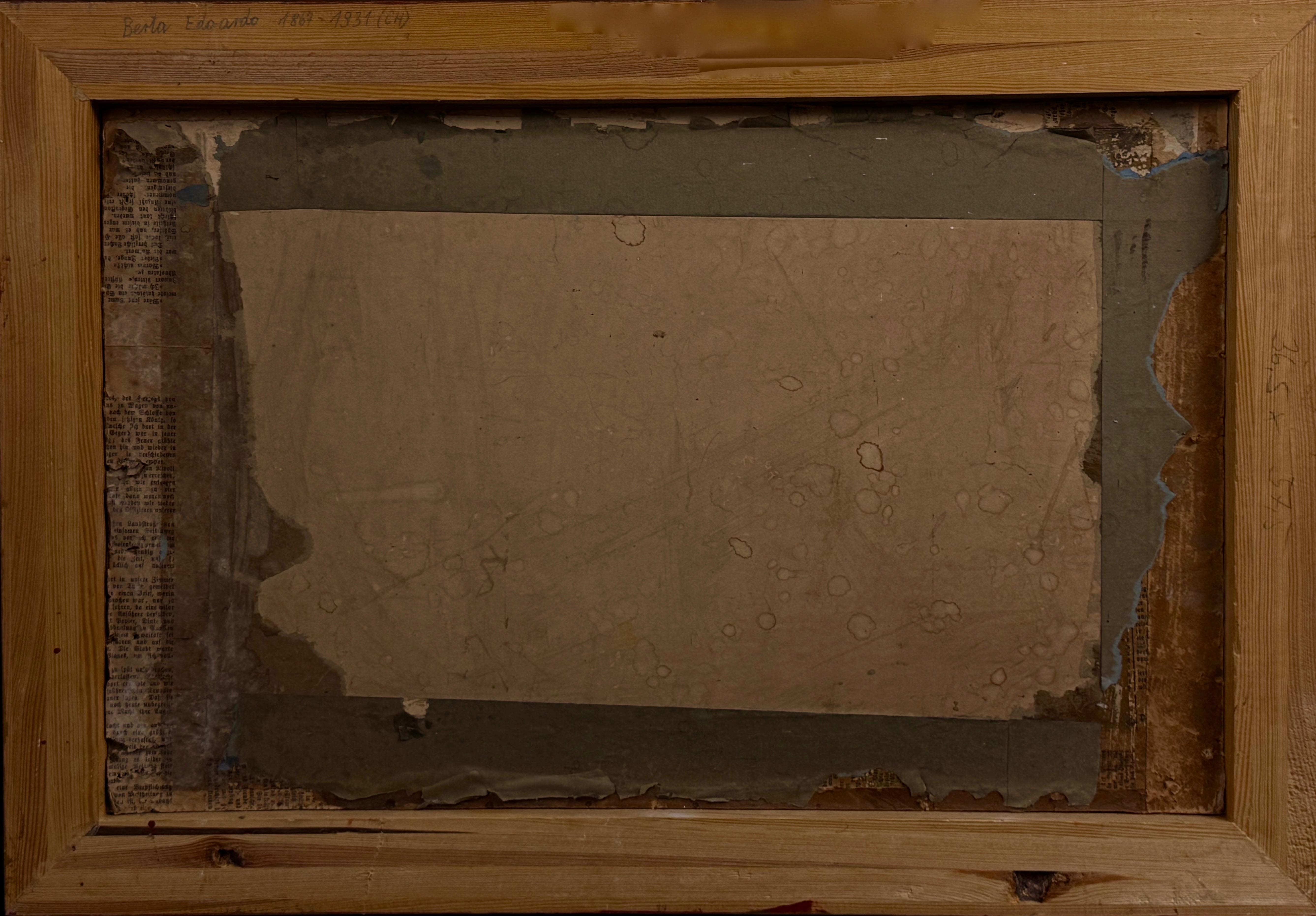 Nieustalony malarz, ''Panorama zabytkowego miasteczka''