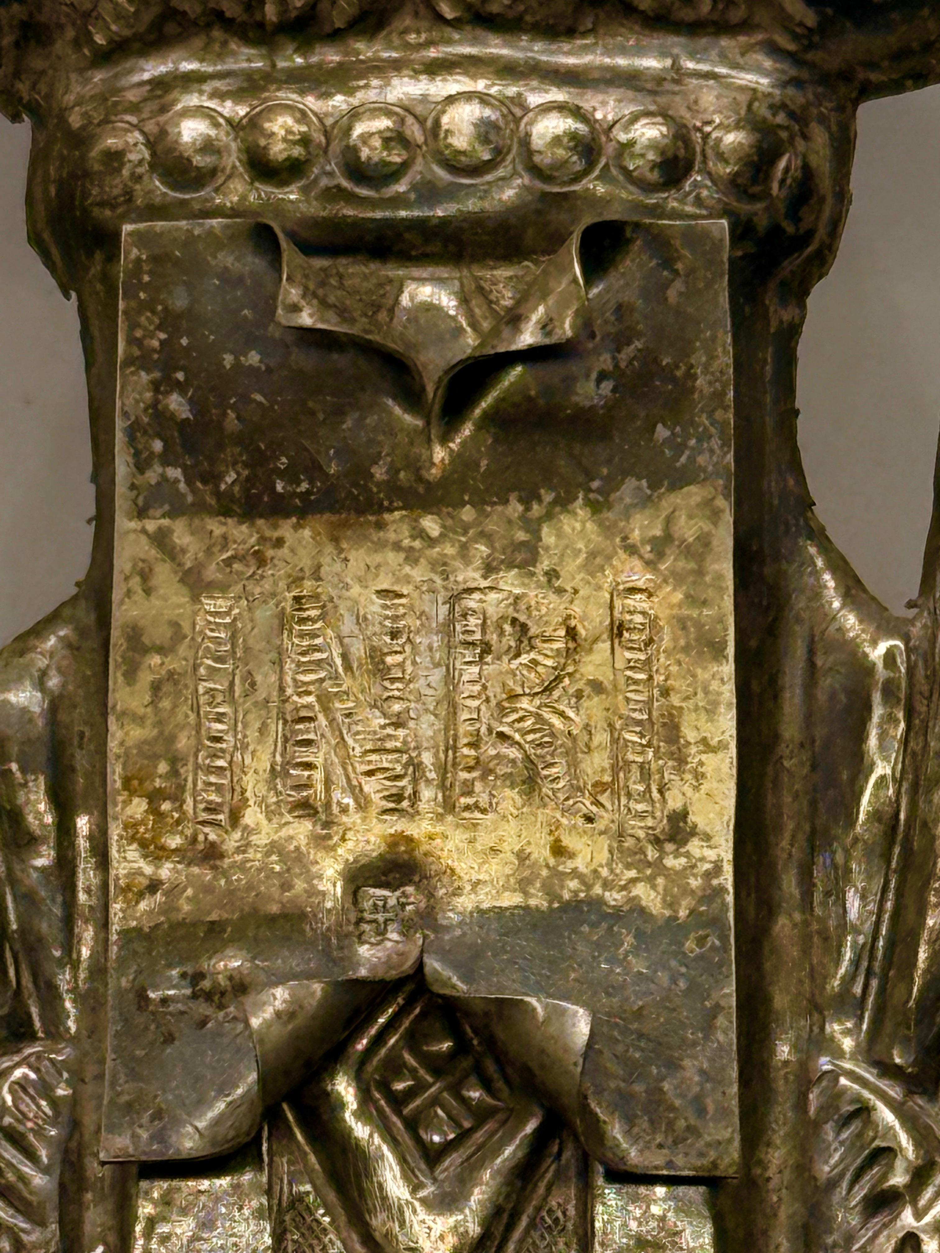 Srebrny krucyfiks, Neapol 1839 r.