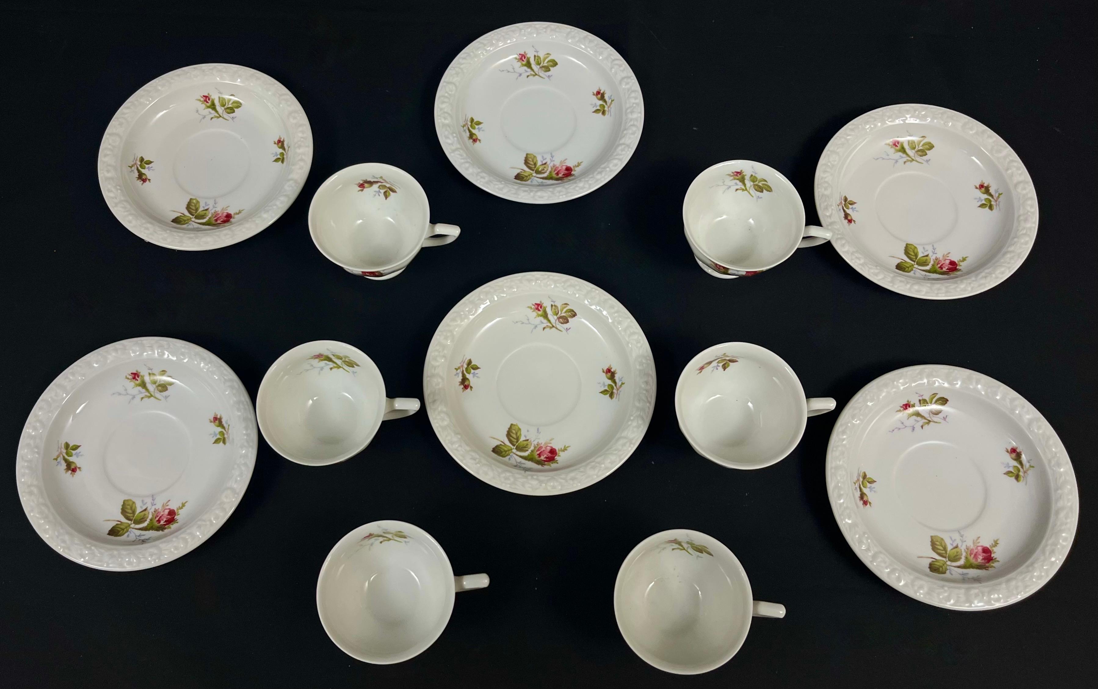 Porcelanowy zestaw do espresso-12 sztuk, Rosenthal Maria