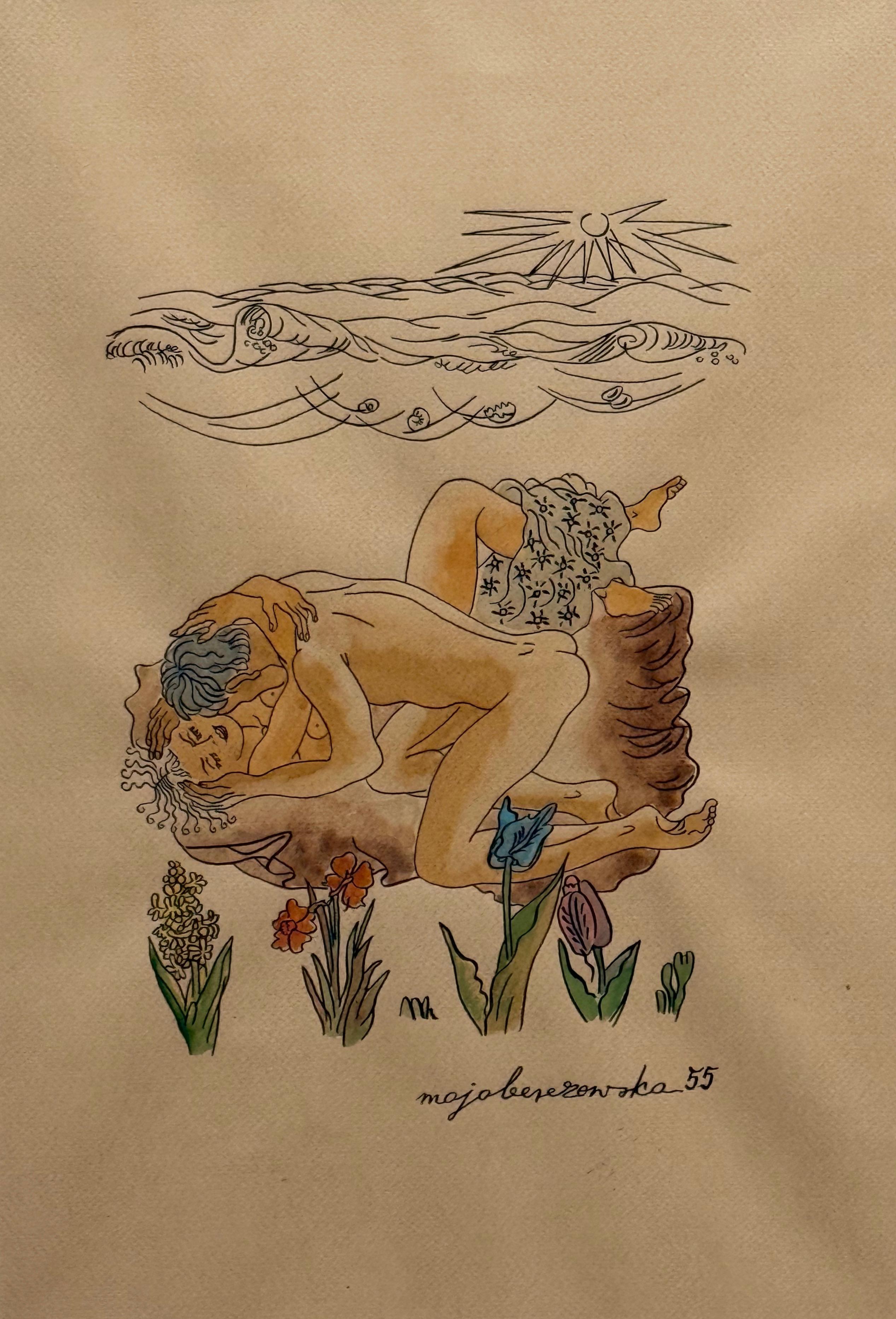 Nieustalony naśladowca, ''Zakochani''