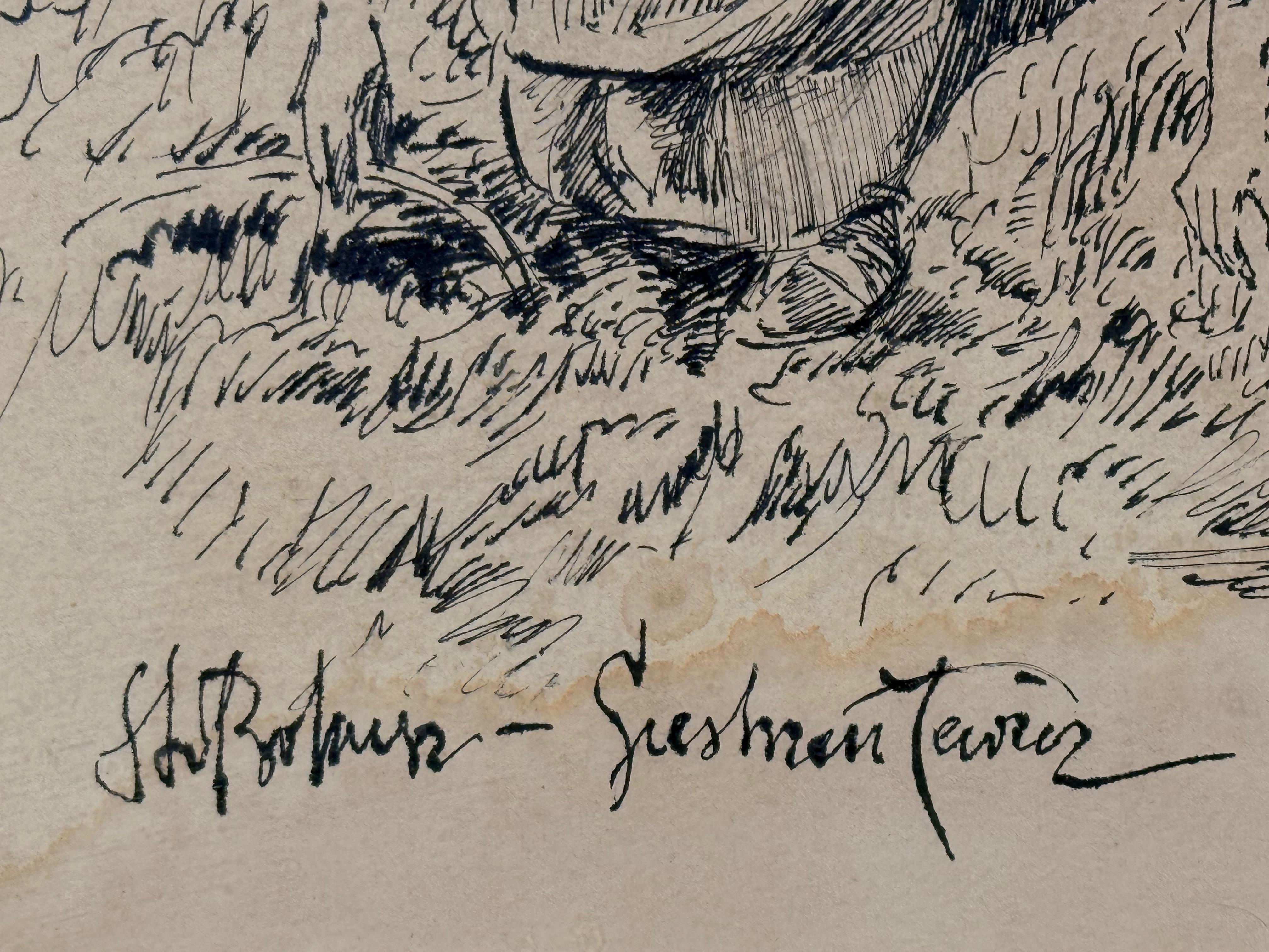 Nieustalony naśladowca ''Chłopi na roli''