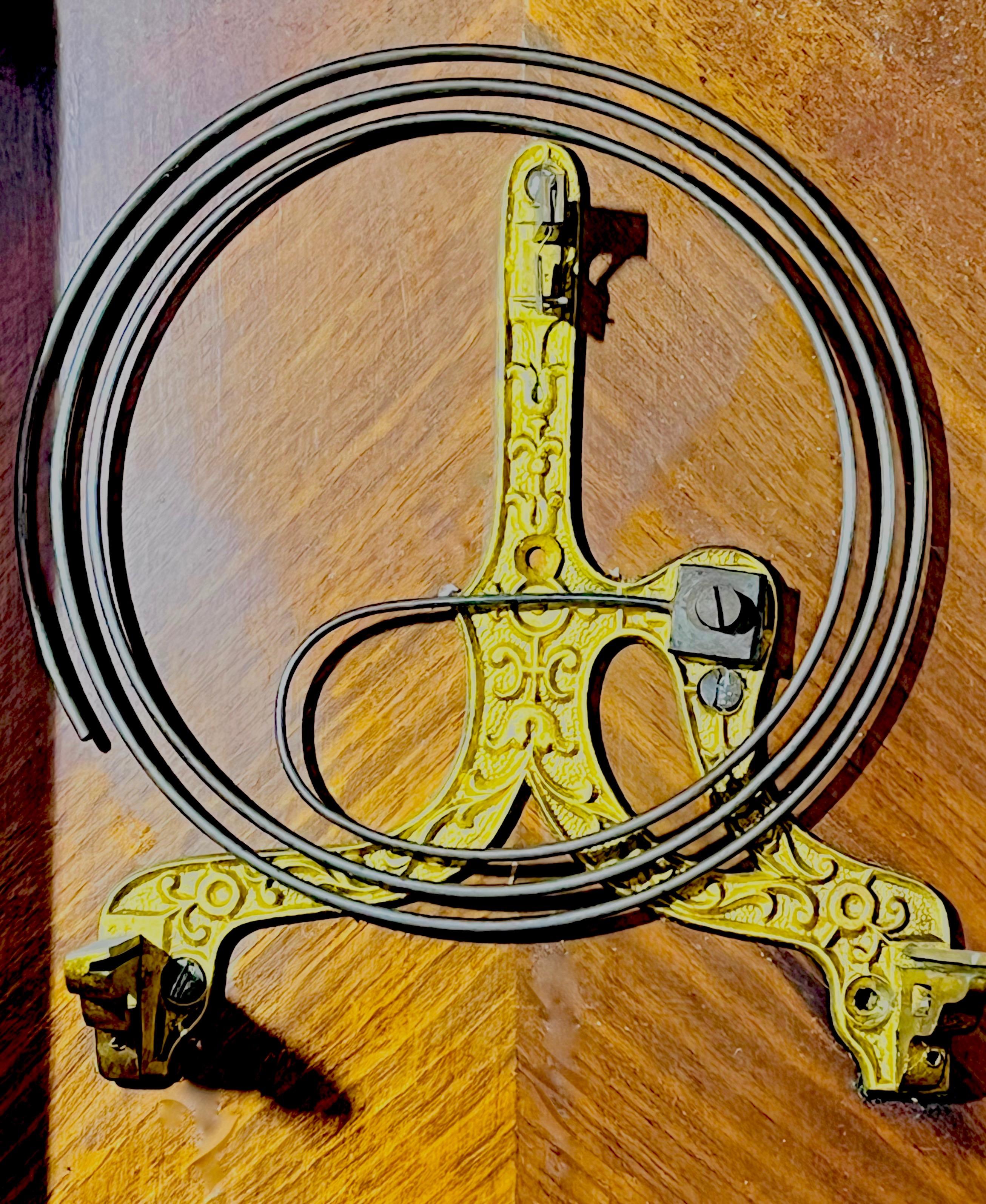 Dekoracyjny zegar wiszący wiedeński