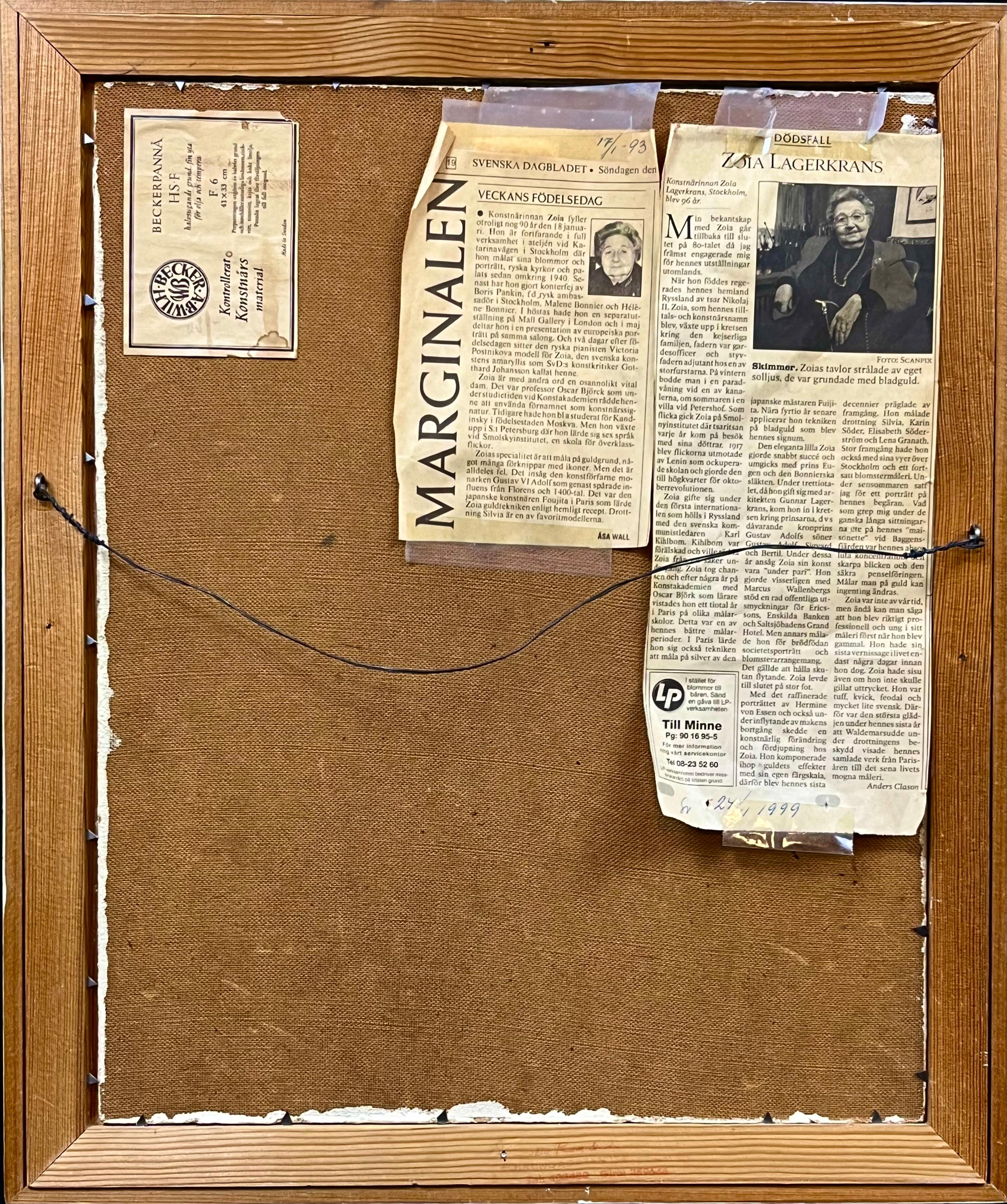 Zoia Lagerkrantz-Krukovsky(1903-1999),''Dla Rune''