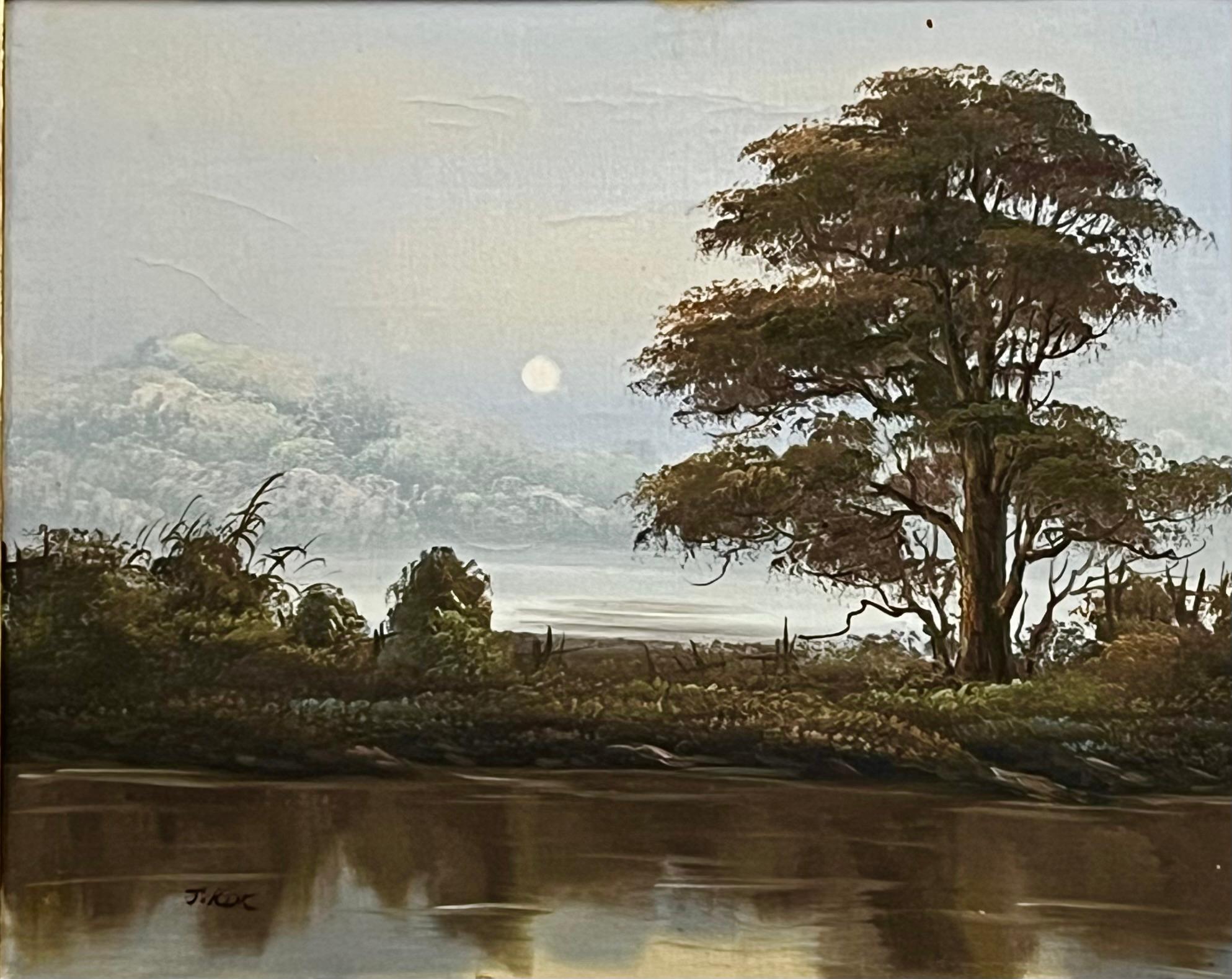 ''Krajobraz z rzeką ''