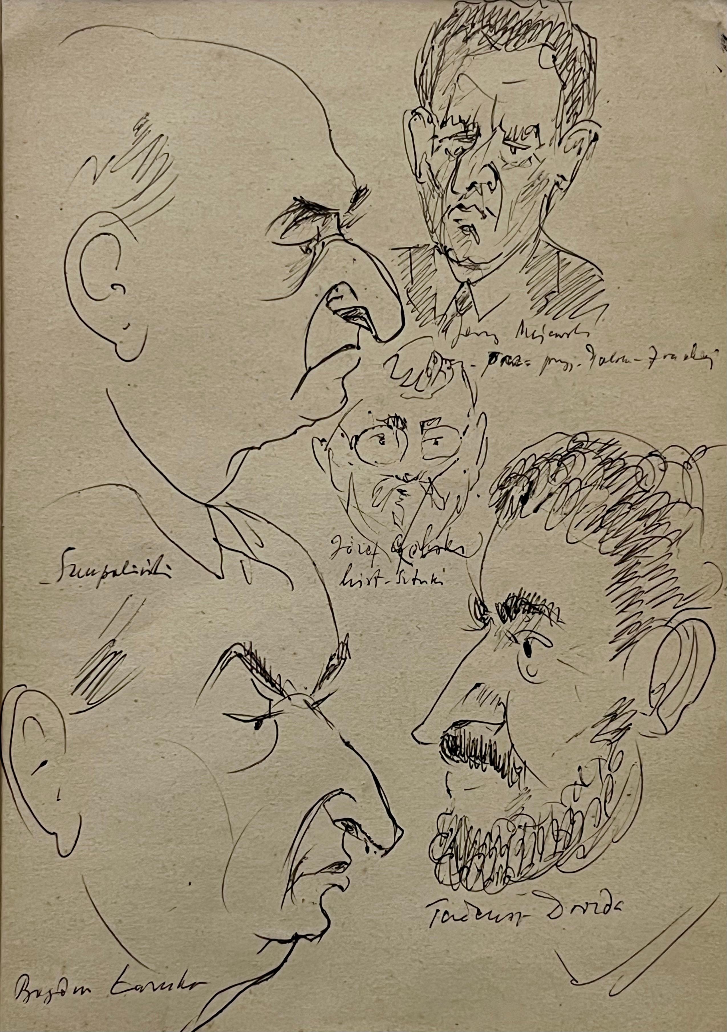 Wacław Skowroński,''Krykatury''