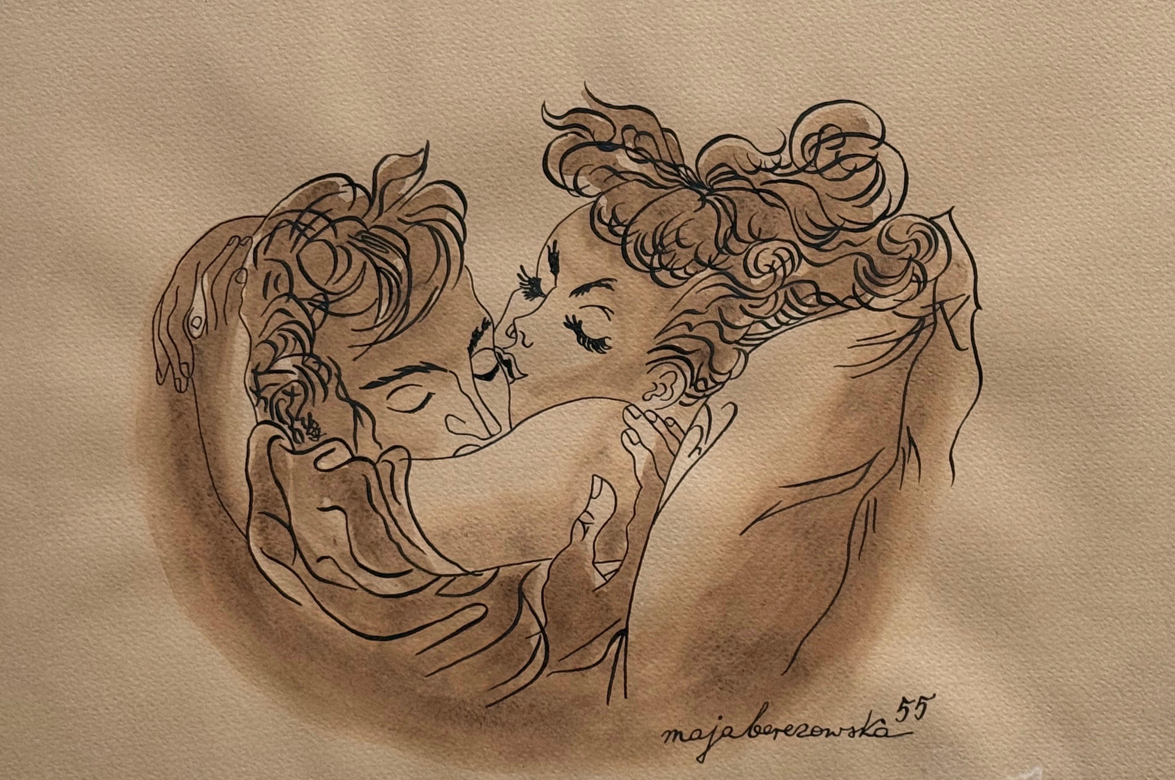 Nieustalony naśladowca ''W ramionach ukochanej''