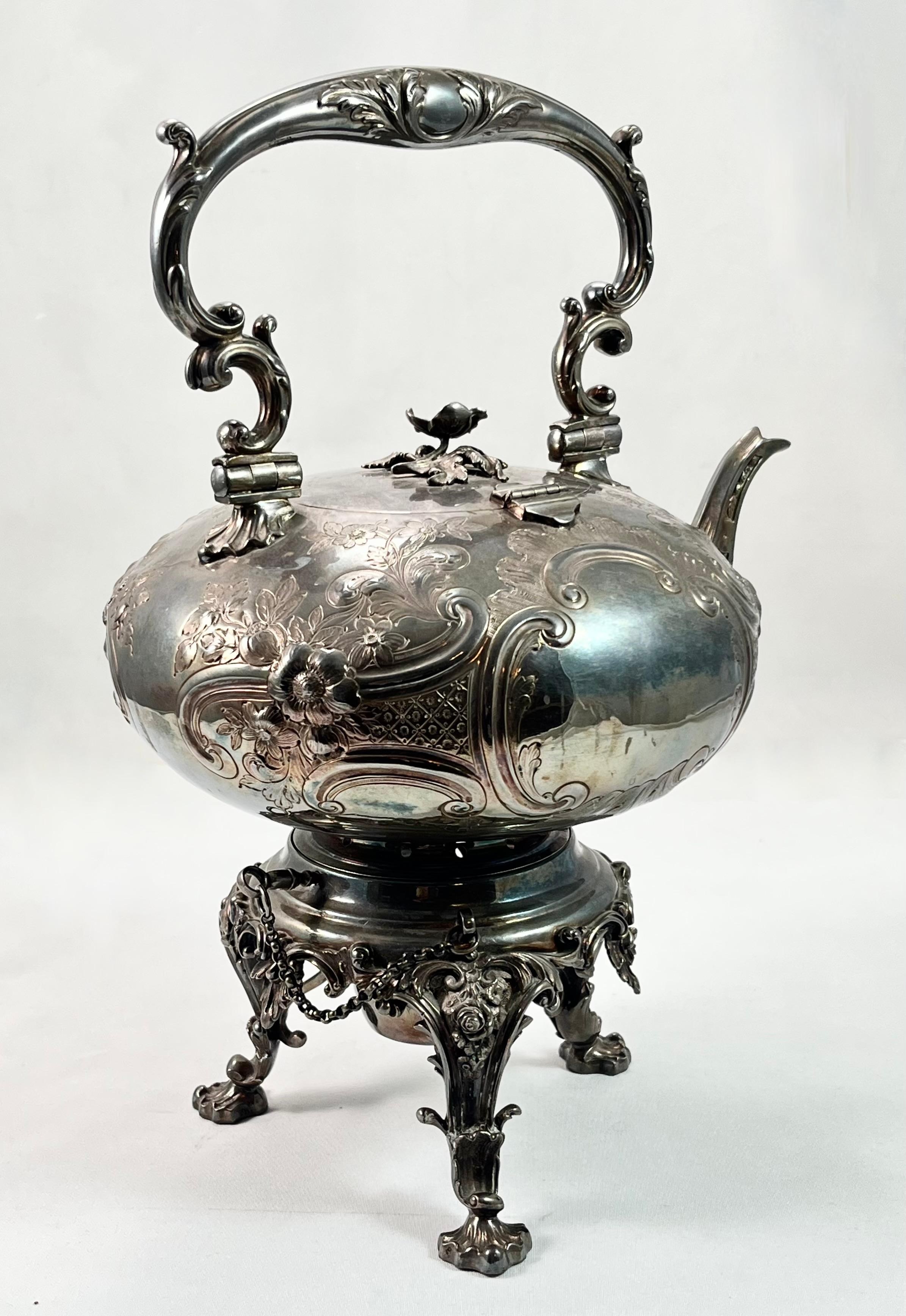 Wiktoriańska buliera z czajnikiem