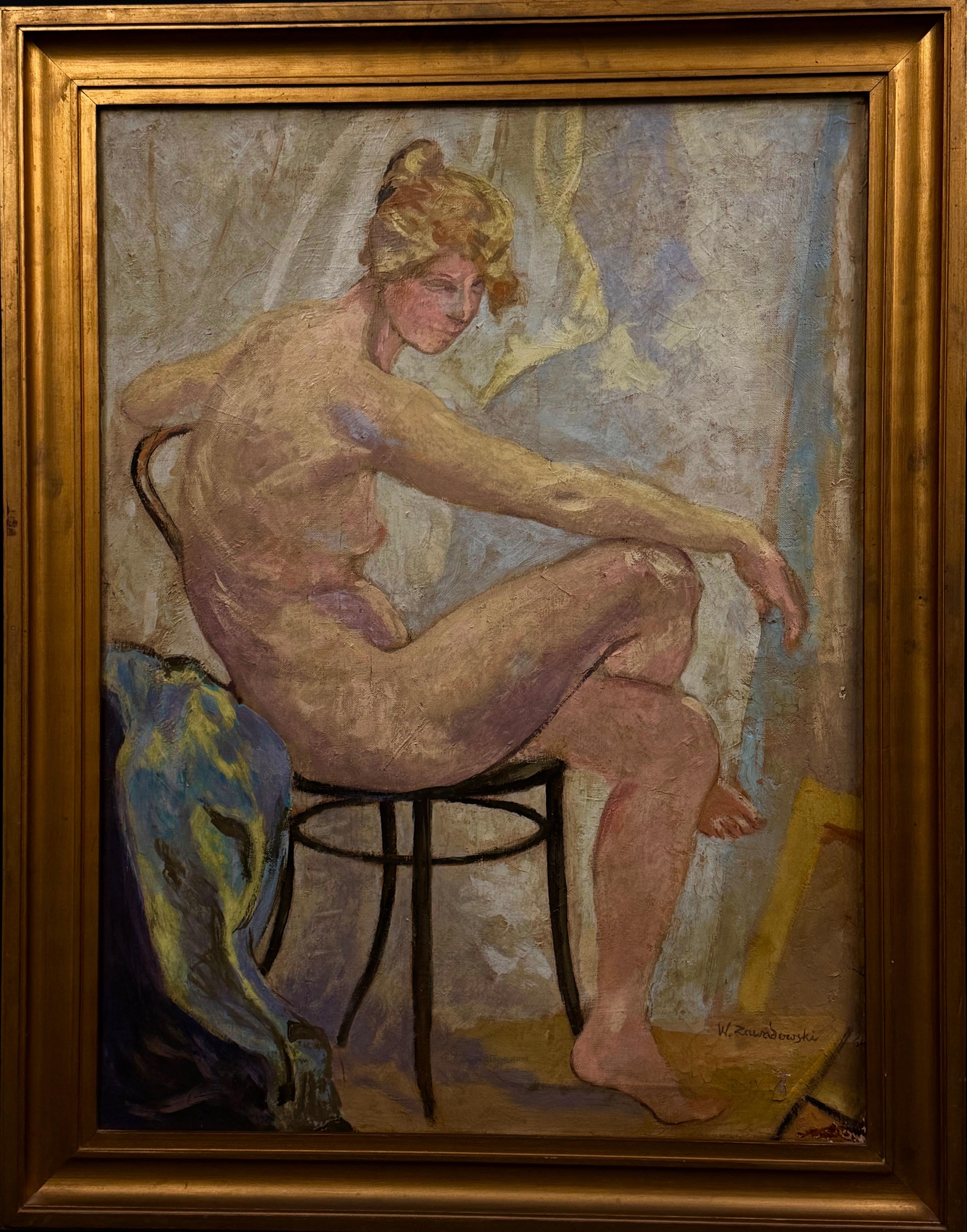 Nieustalony malarz, ''Kobiecy akt''