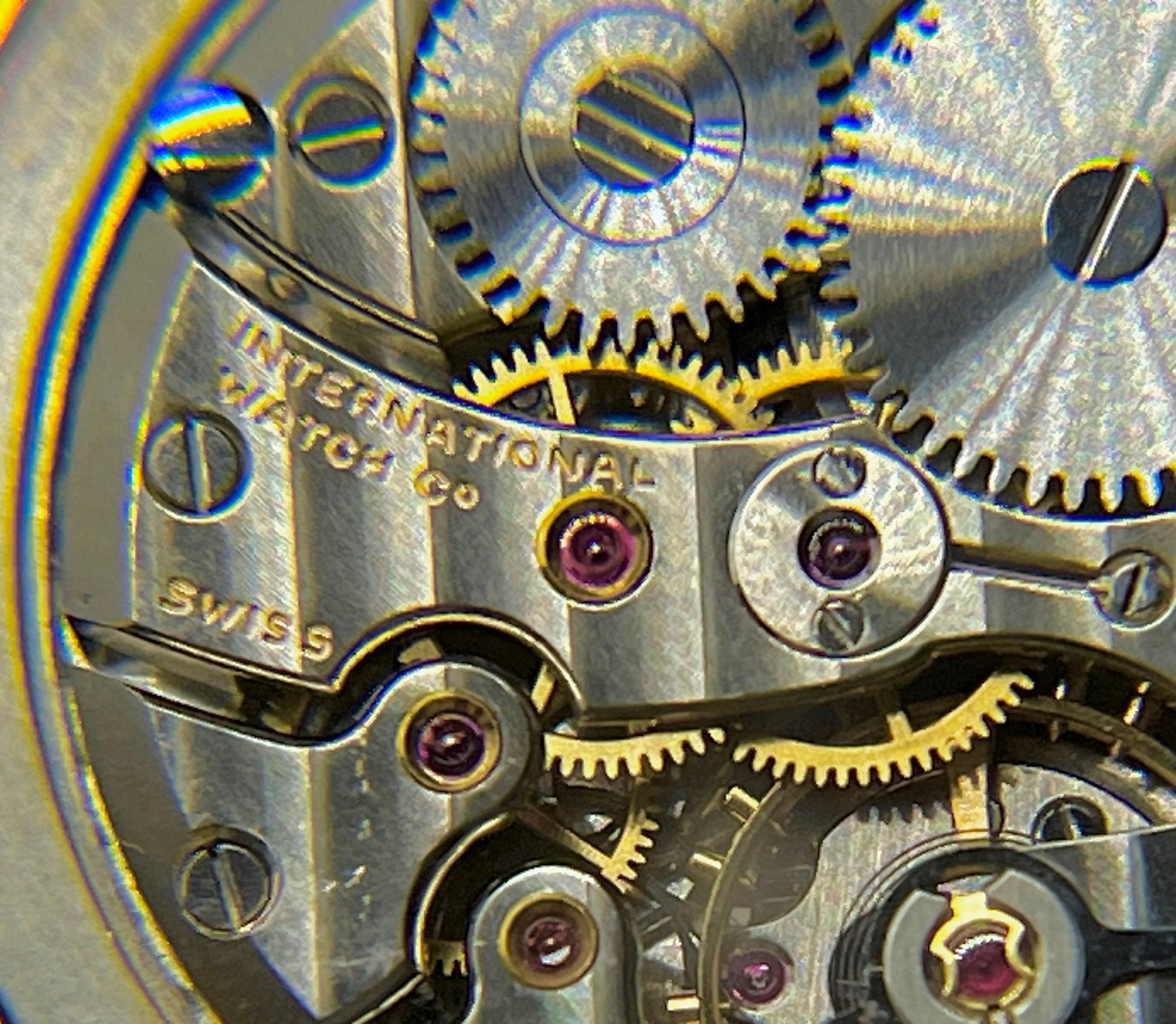 Złoty zegraek naręczny IWC SCHAFFHAUSEN