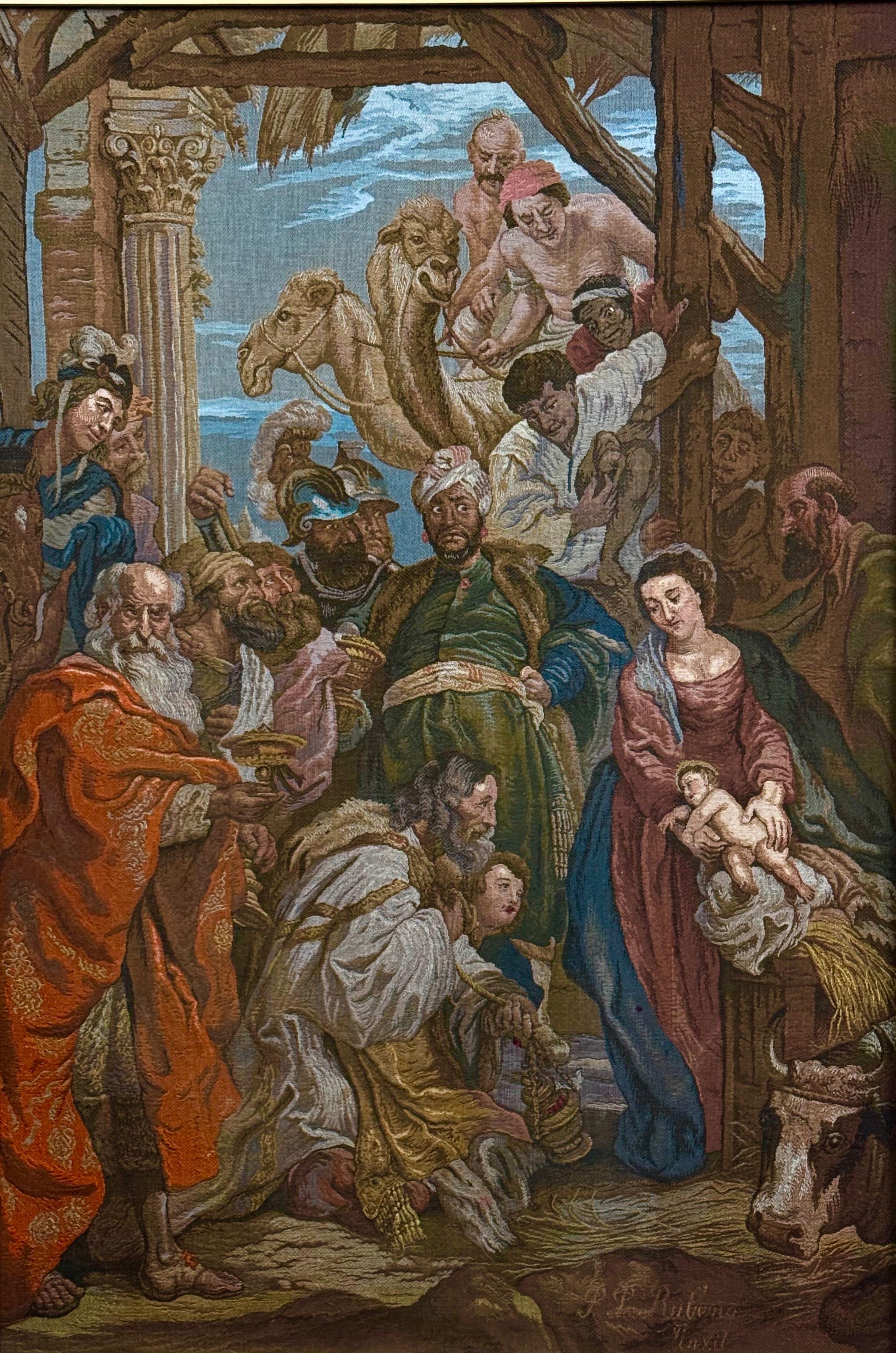 Gobelin ''Pokłon trzech króli''