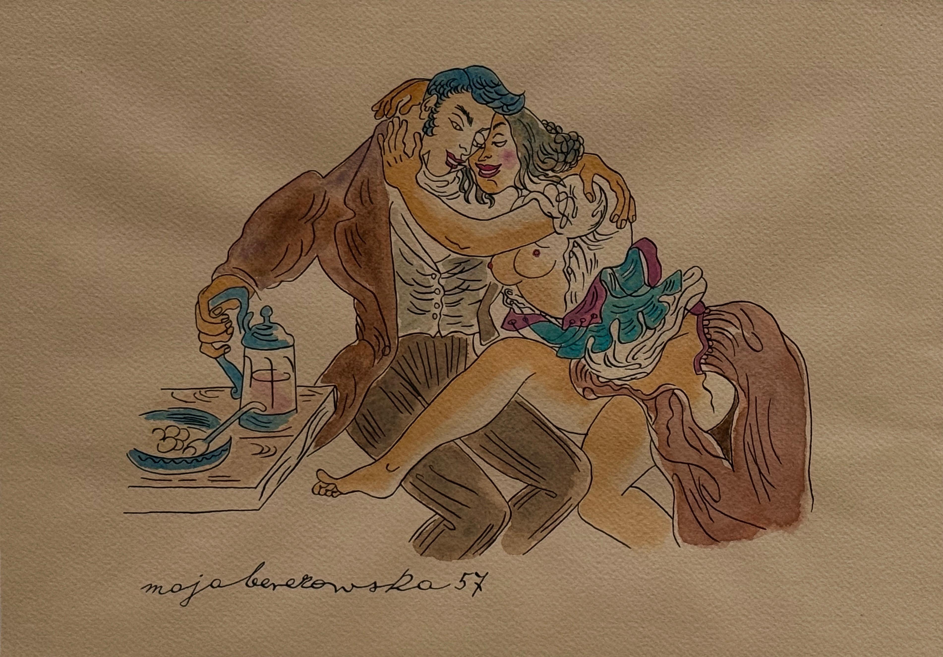 Nieustalony naśladowca ''Para kochanków''