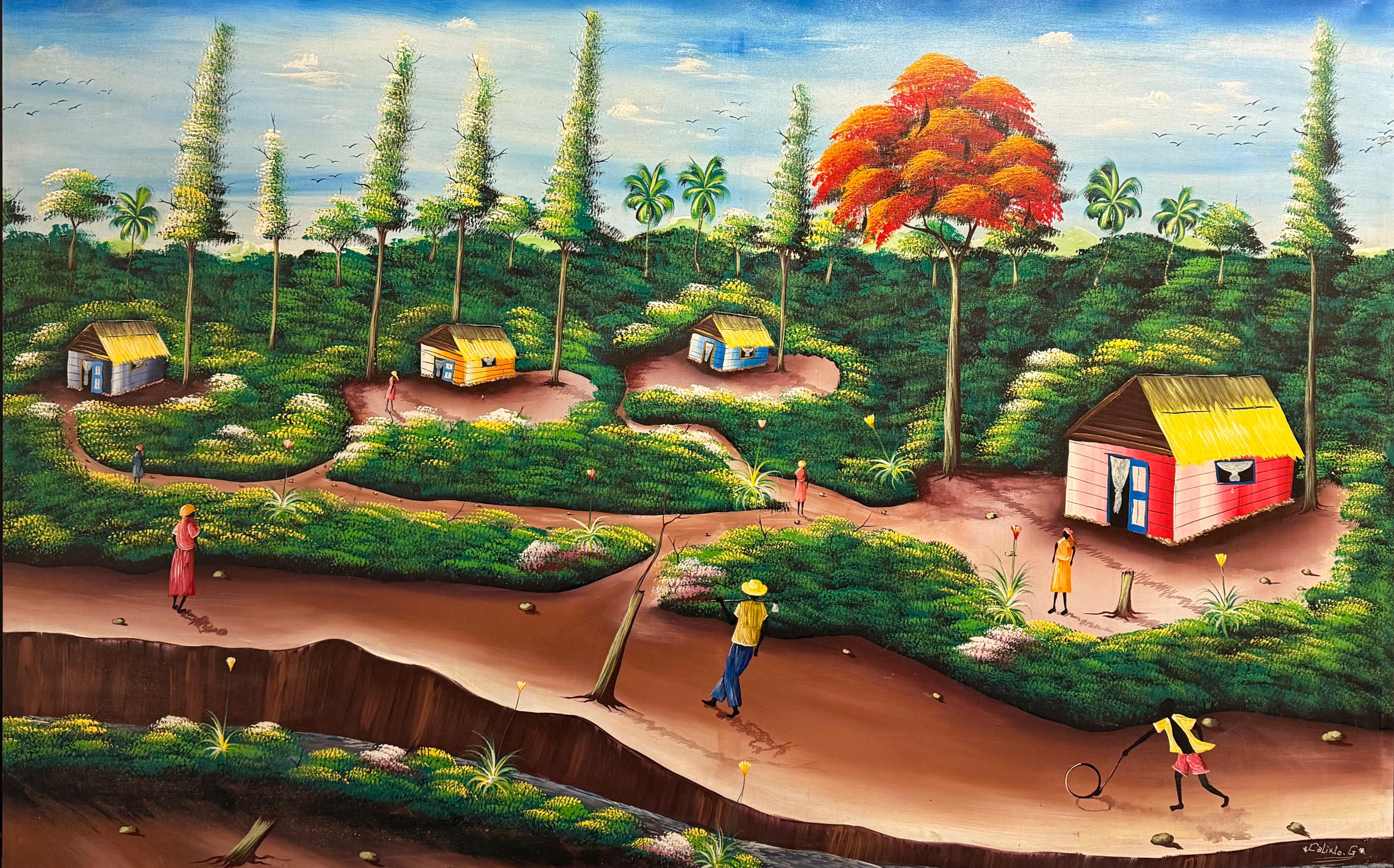 Calixte. G. ''Haitańska wioska''