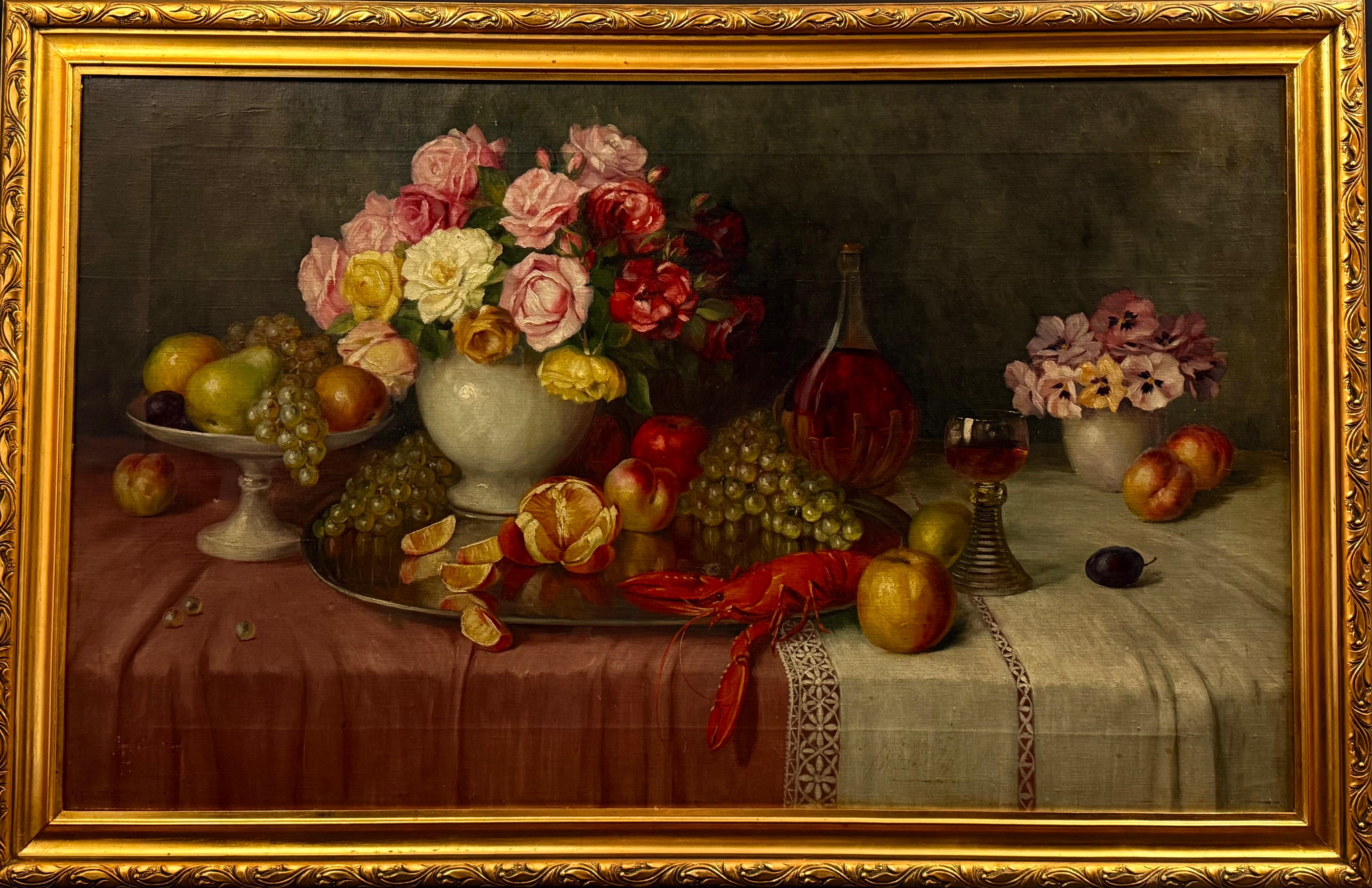 Nieustalony malarz, ''Martwa natura z homarem''