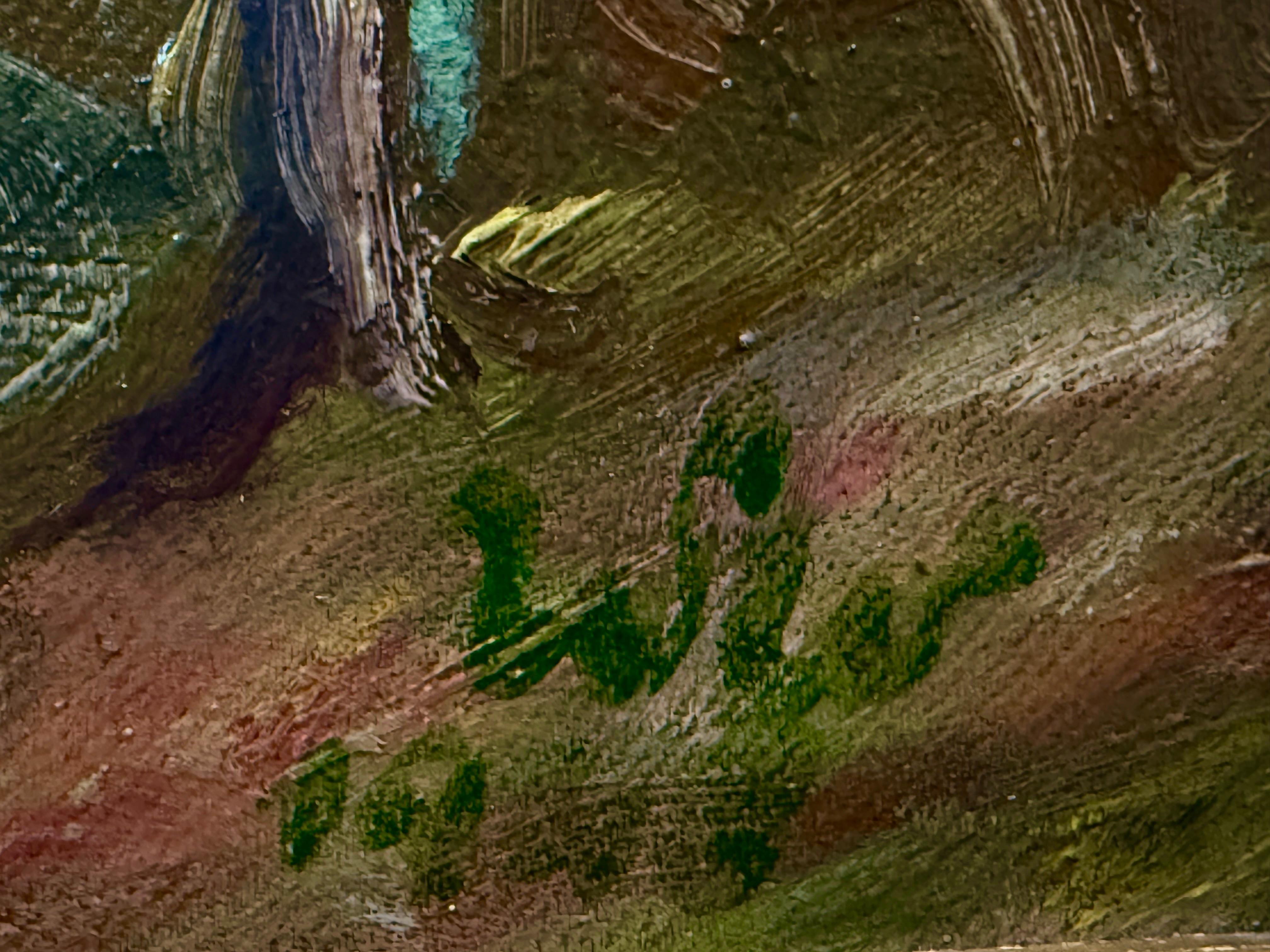 Nieustalony malarz, ''Górski pejzaż z chatą''