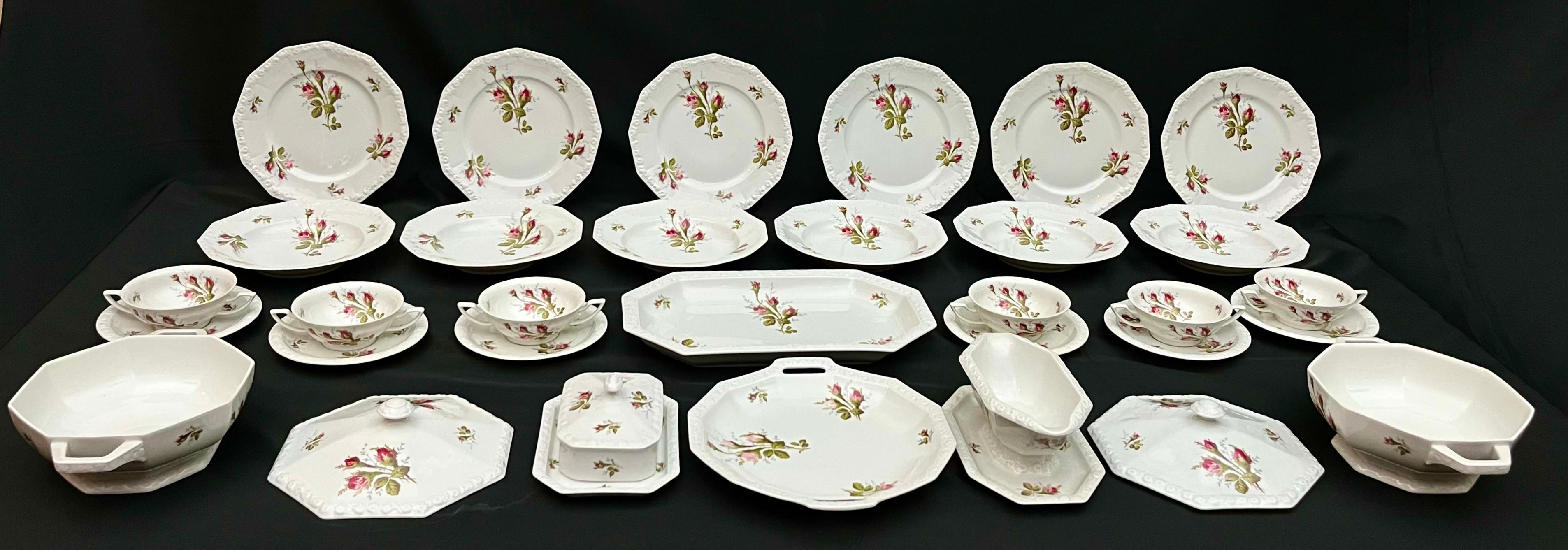 Porcelanowy zestaw obiadowy -sztuk 29 , Rosenthal Maria