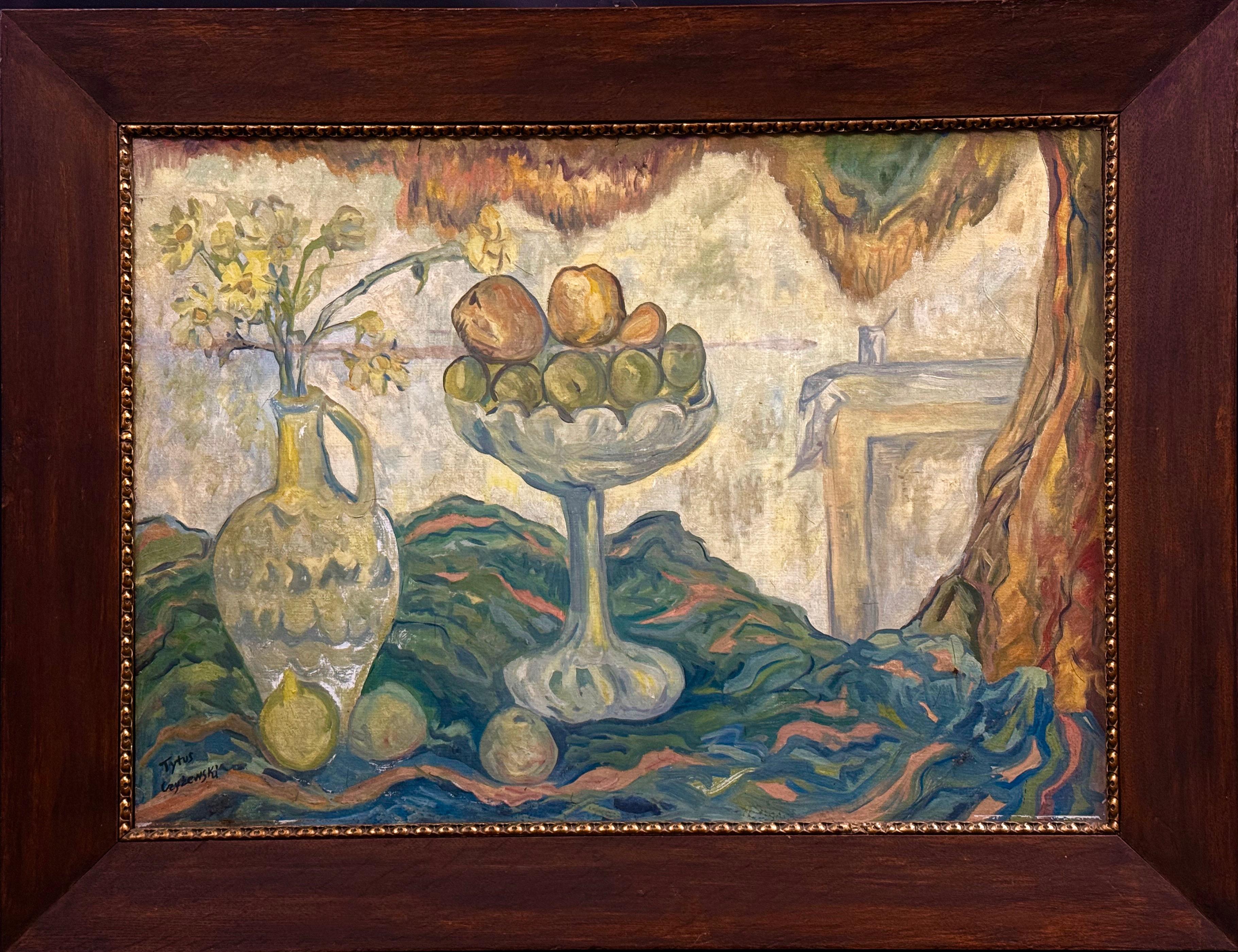 Nieustalony malarz, ''Martwa natura, owoce i kwiaty''