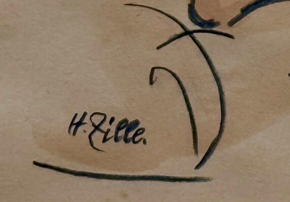 Nieustalony malarz ''Chory z urojenia''