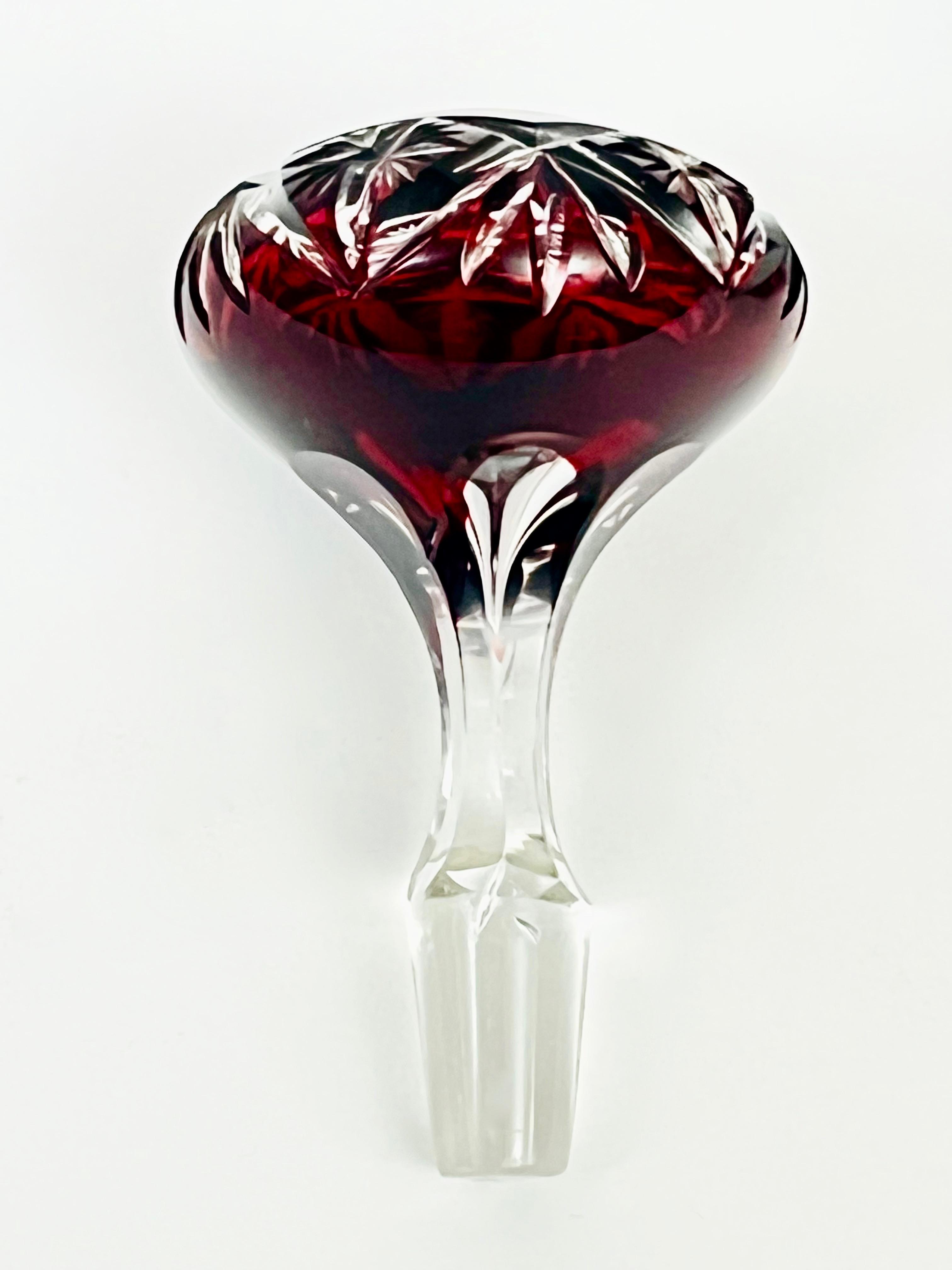 Srebrny zestaw - karafka do likieru i 3 bombonierki