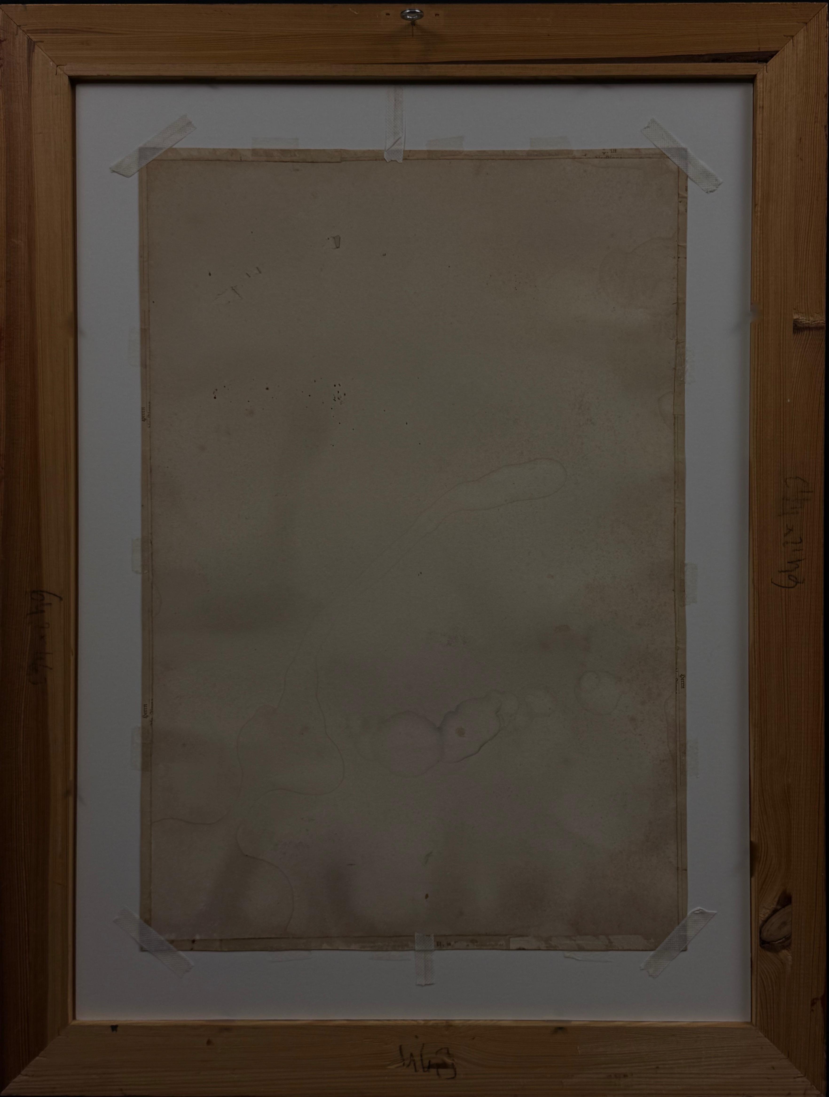 Heinrich Hiller(1846-1912),''Pejzaż śródziemnomorski z postaciami''