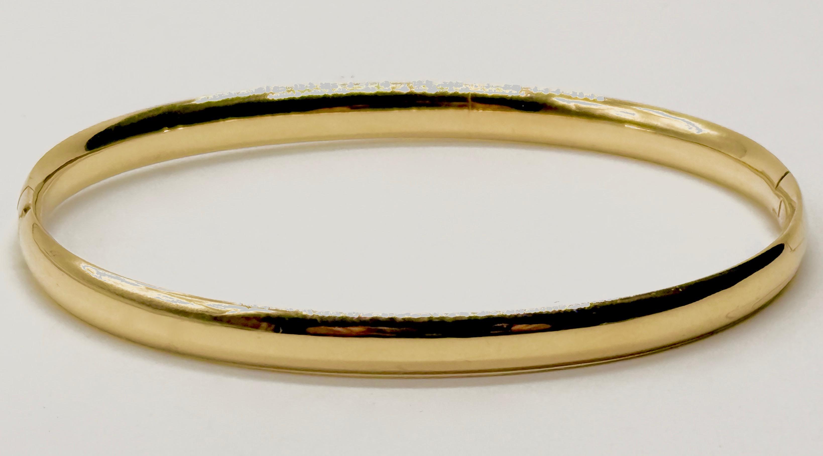 Złota bransoleta , masa 9 g