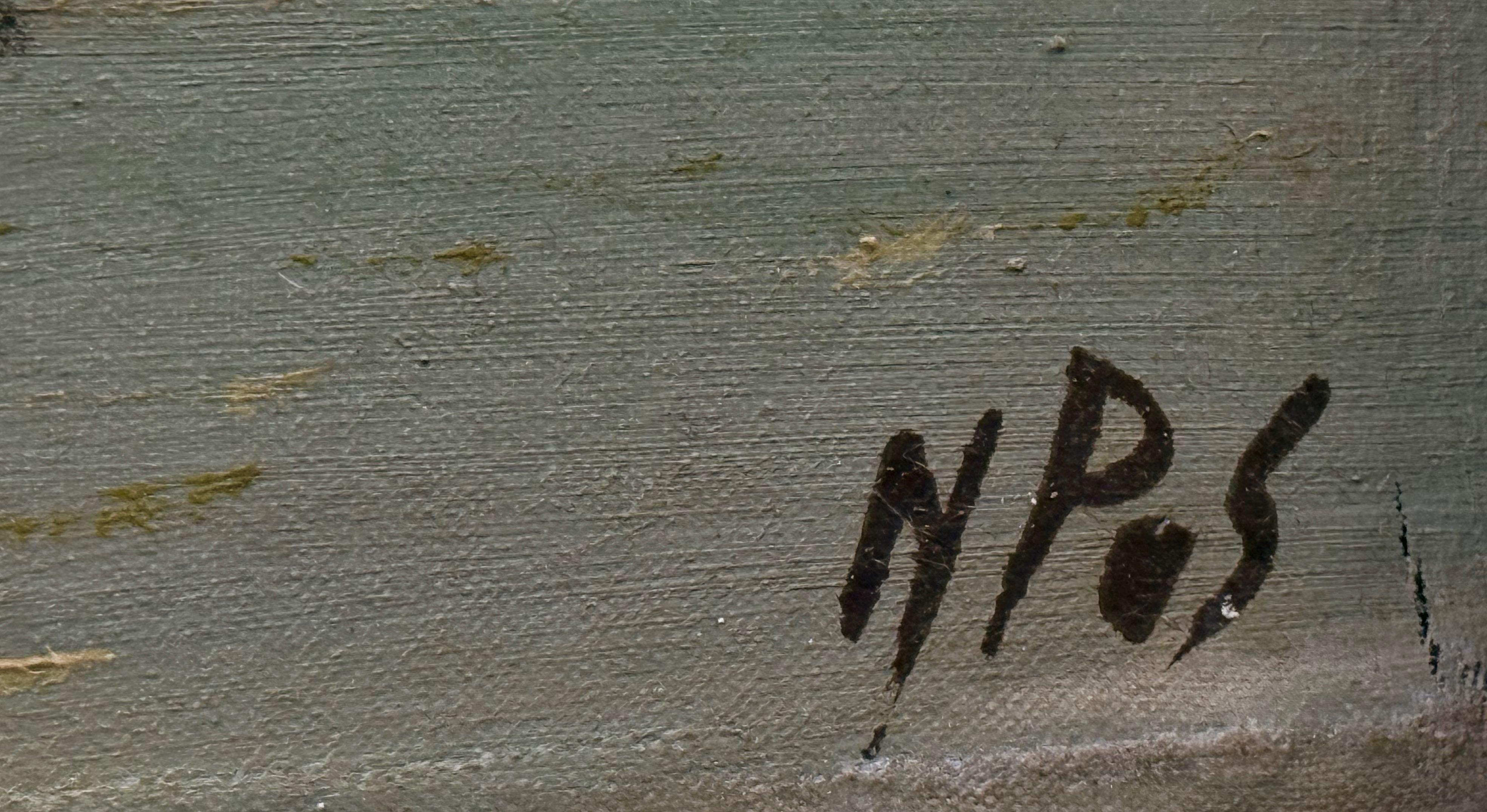 Nieustalony malarz ''Rybacka przystań''