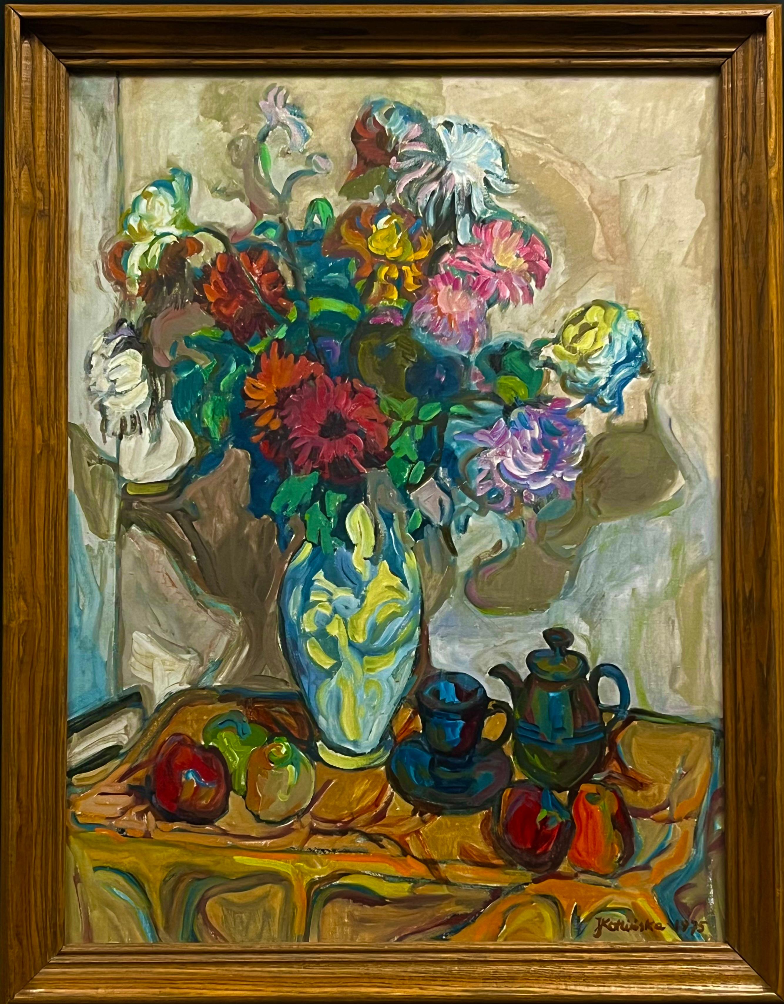 Janina Kotlińska(ur. 1926 r.)''Chryzantemy''