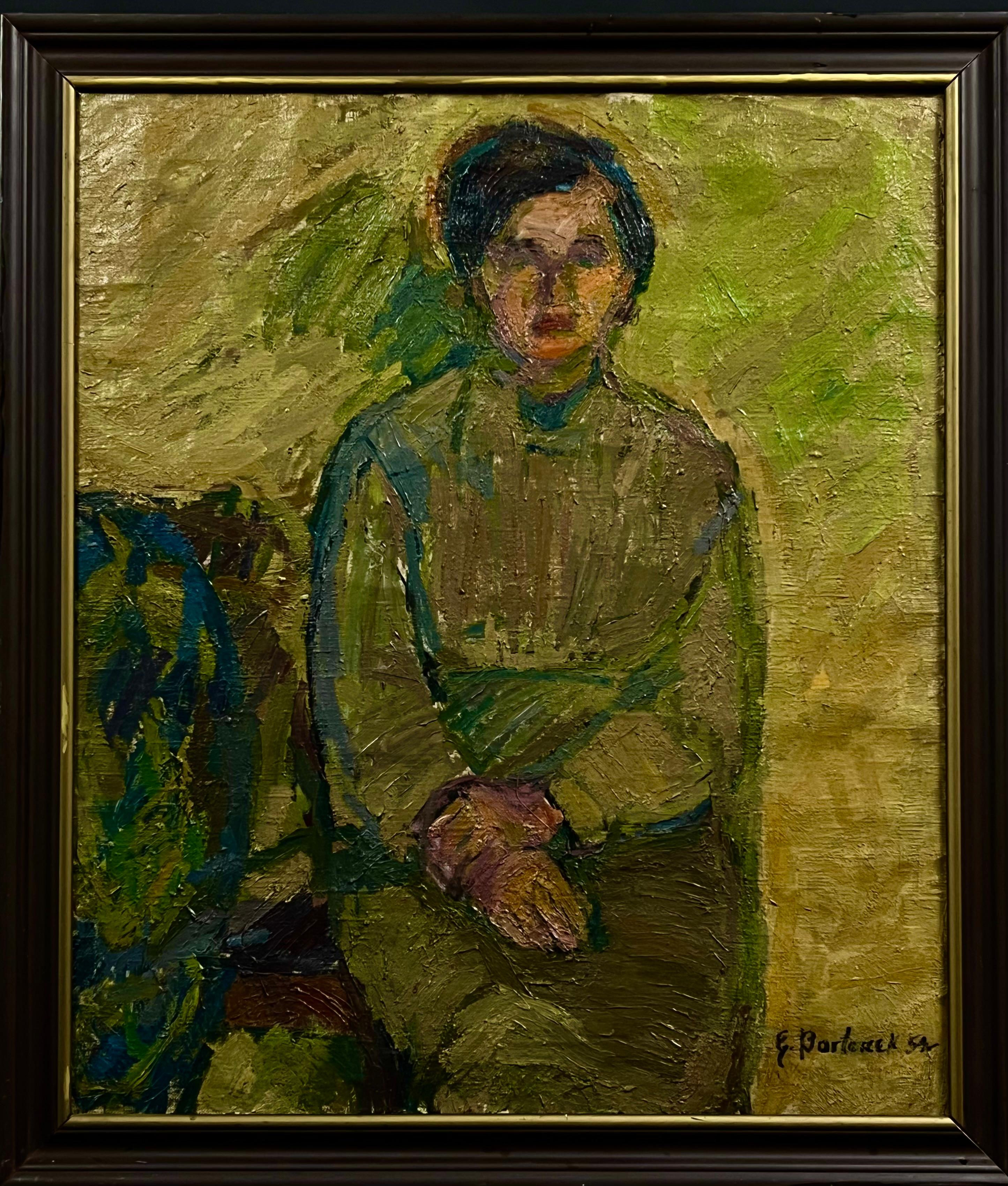 E.Bartoszek,''Portret kobiety''