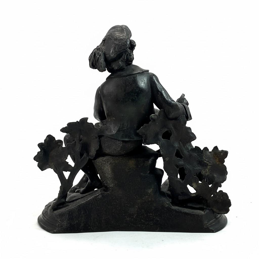 Grupa figuralna ''Myśliwy i jego pies''