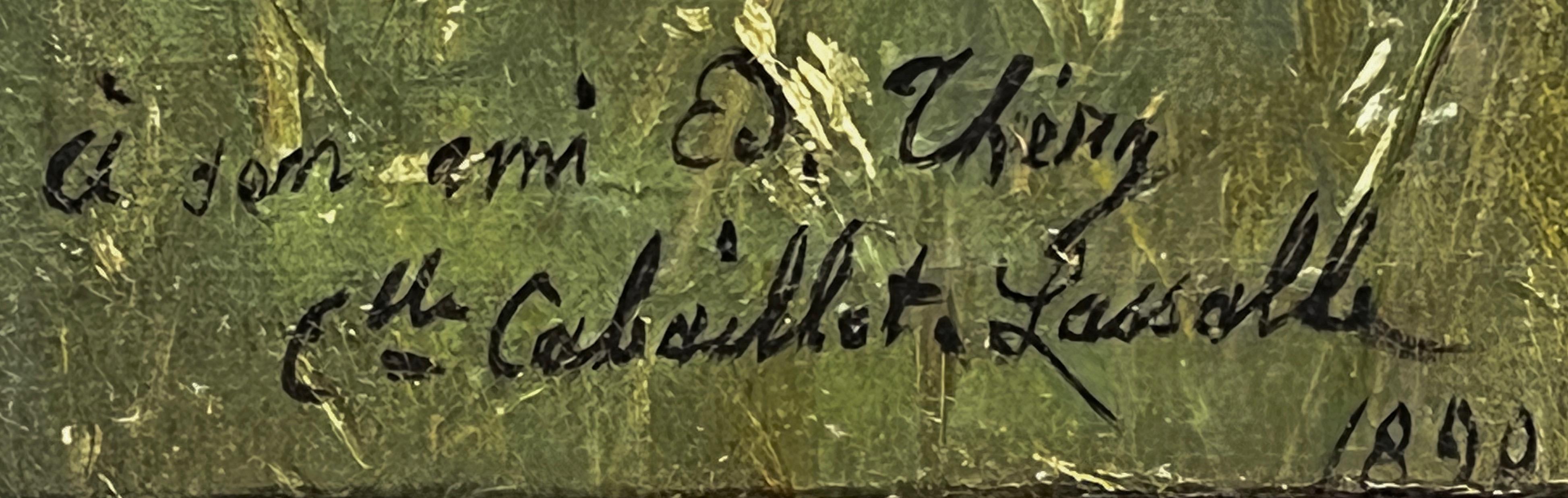 Camil Cabaillot-Lassalle( 1839-1902), Krzew dzikich róż