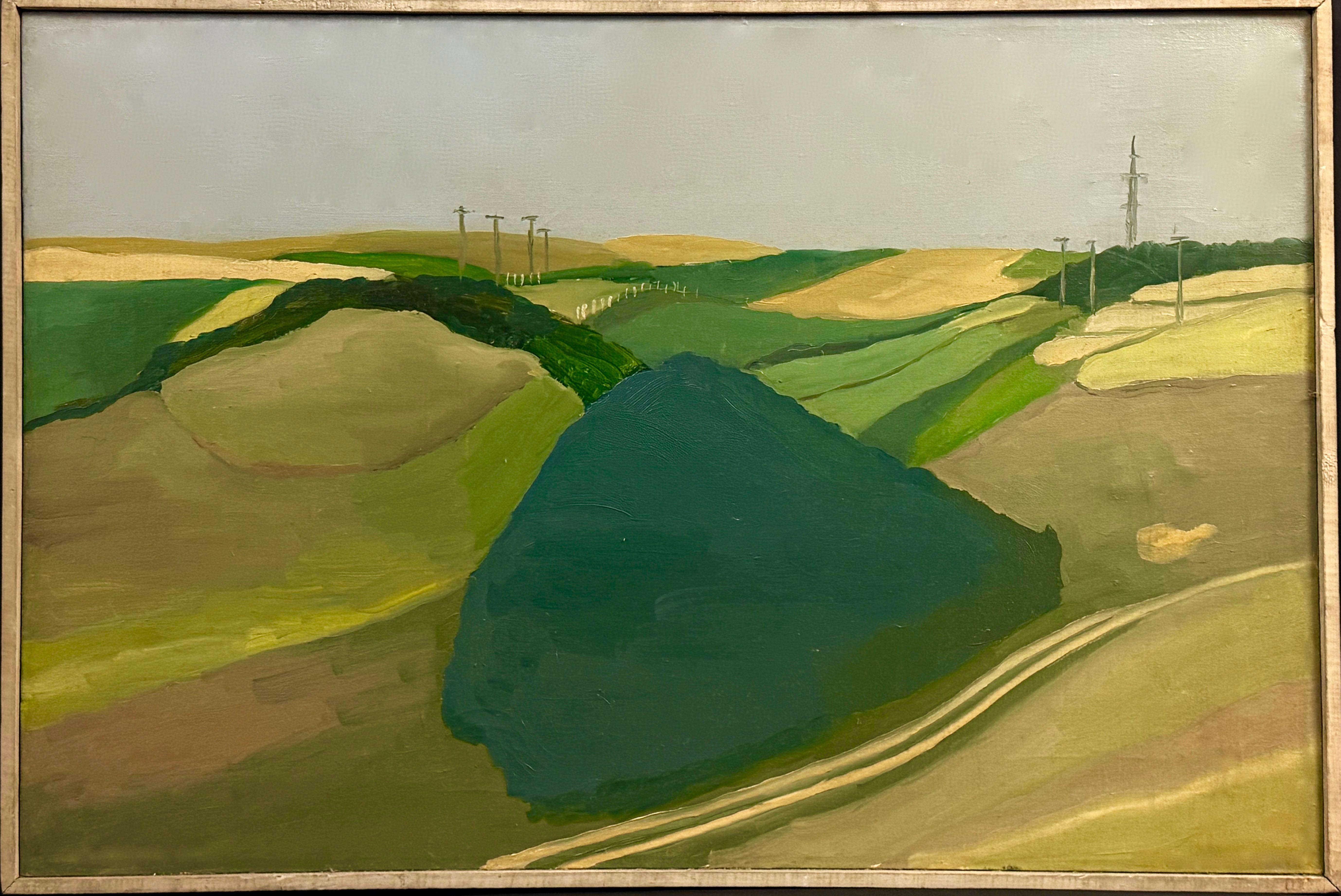 Zenon Kaczmarkiewicz (1926-1993),''Pejzaż wielkopolski''