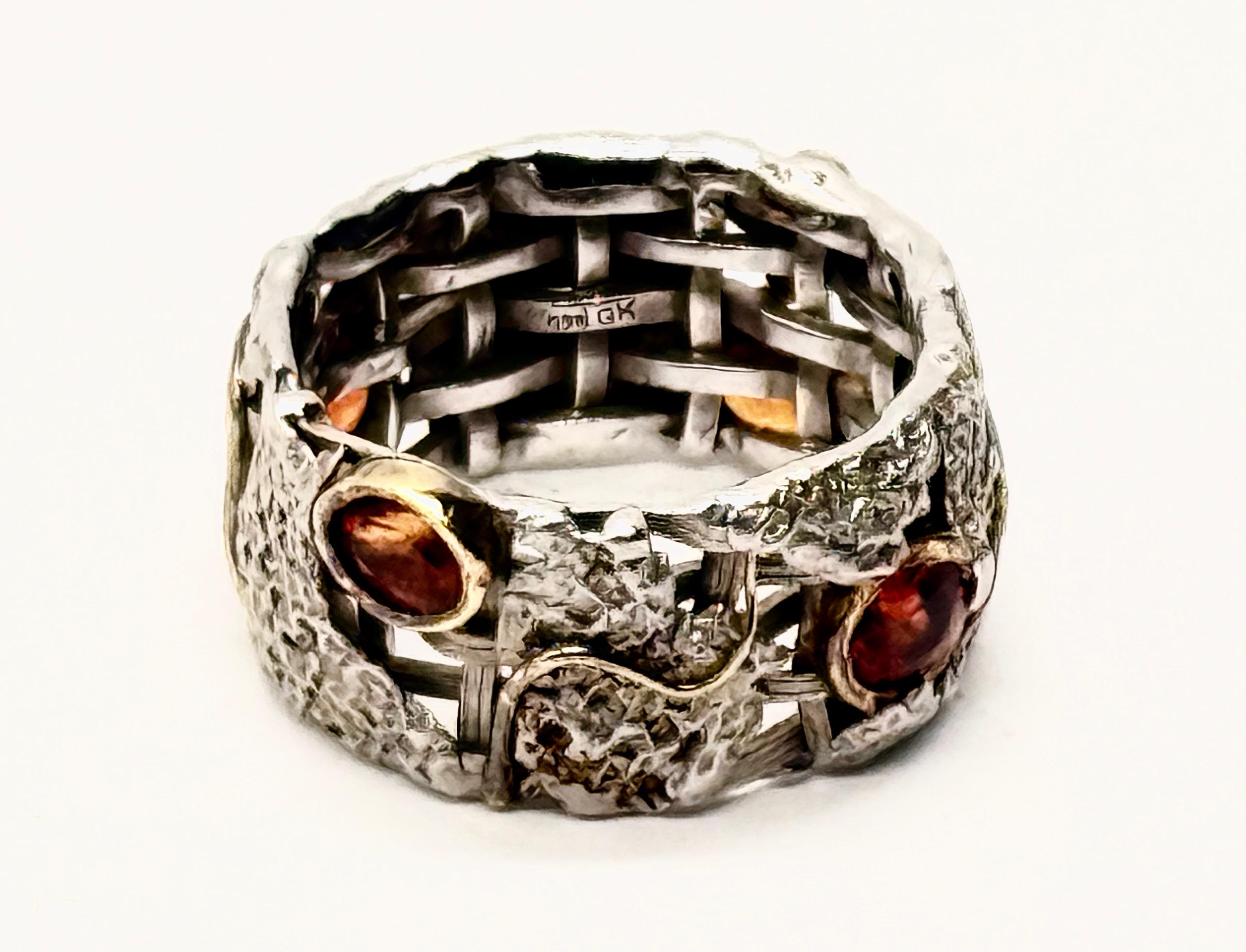 German Kabirski , Srebrny pierścionek