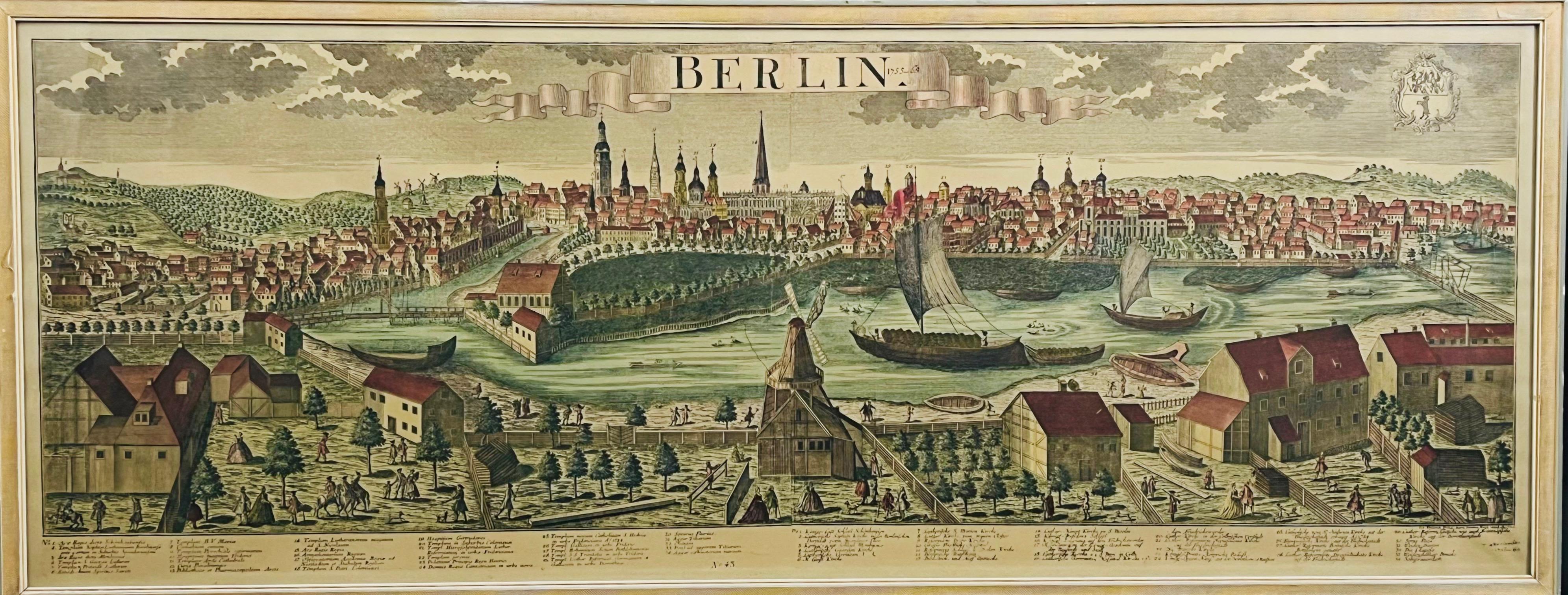 Historyczna panorama Berlina