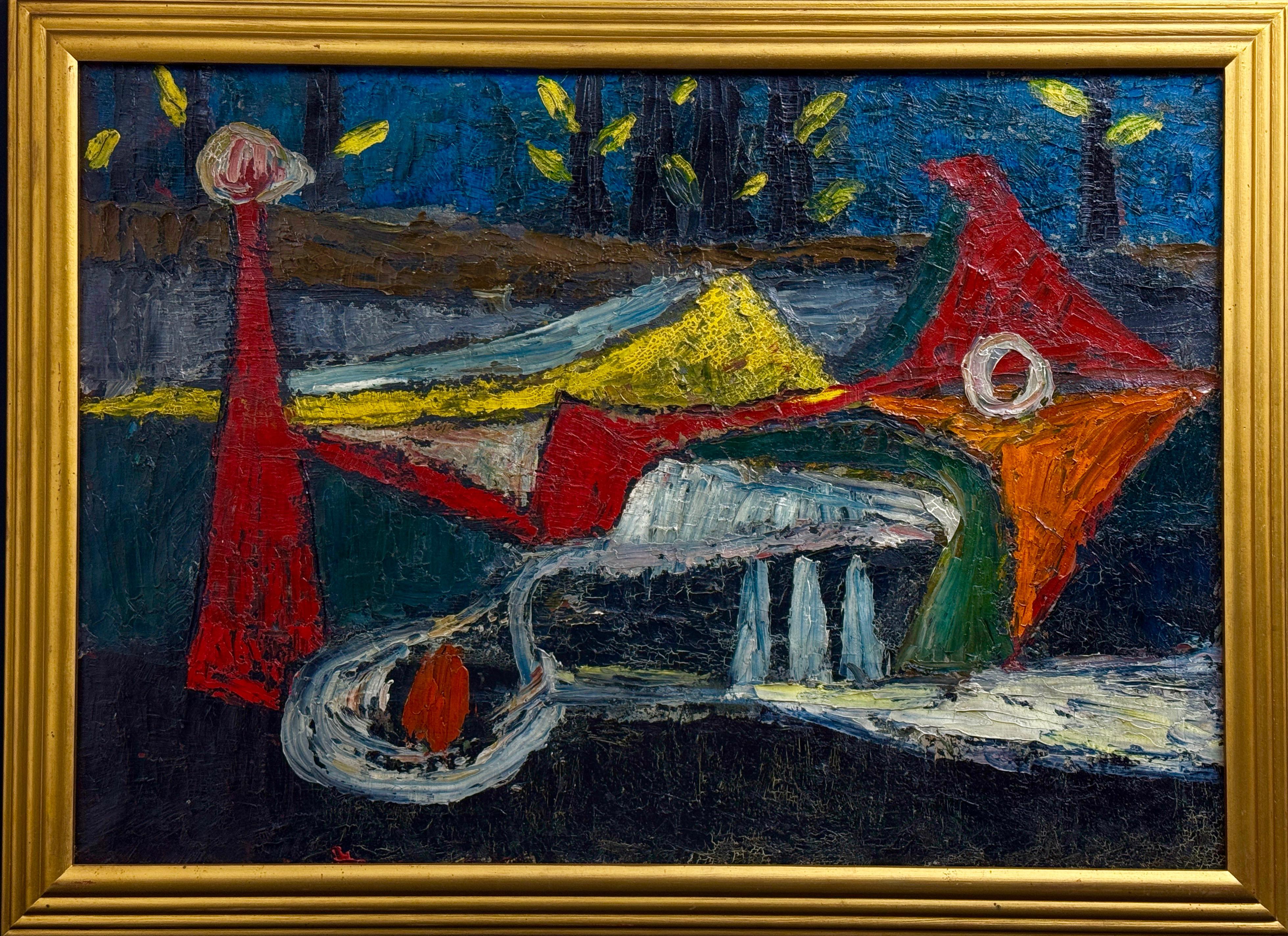 Nieustalony malarz, ''Kompozycja''