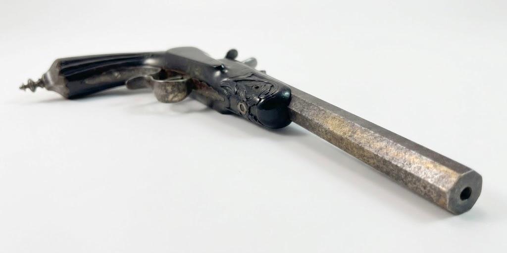 Kolekcjonerski pistolet kapiszonowy czarnoprochowy