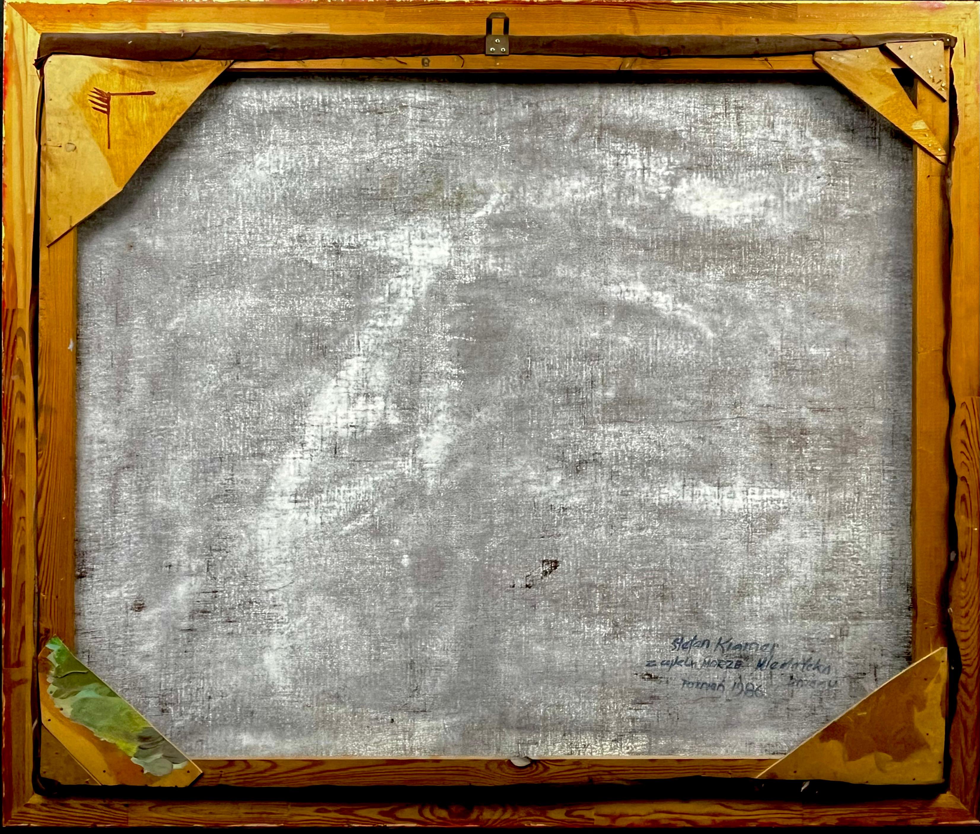 Stefan Kramer(1935-2025),''Morze niedaleko brzegu''