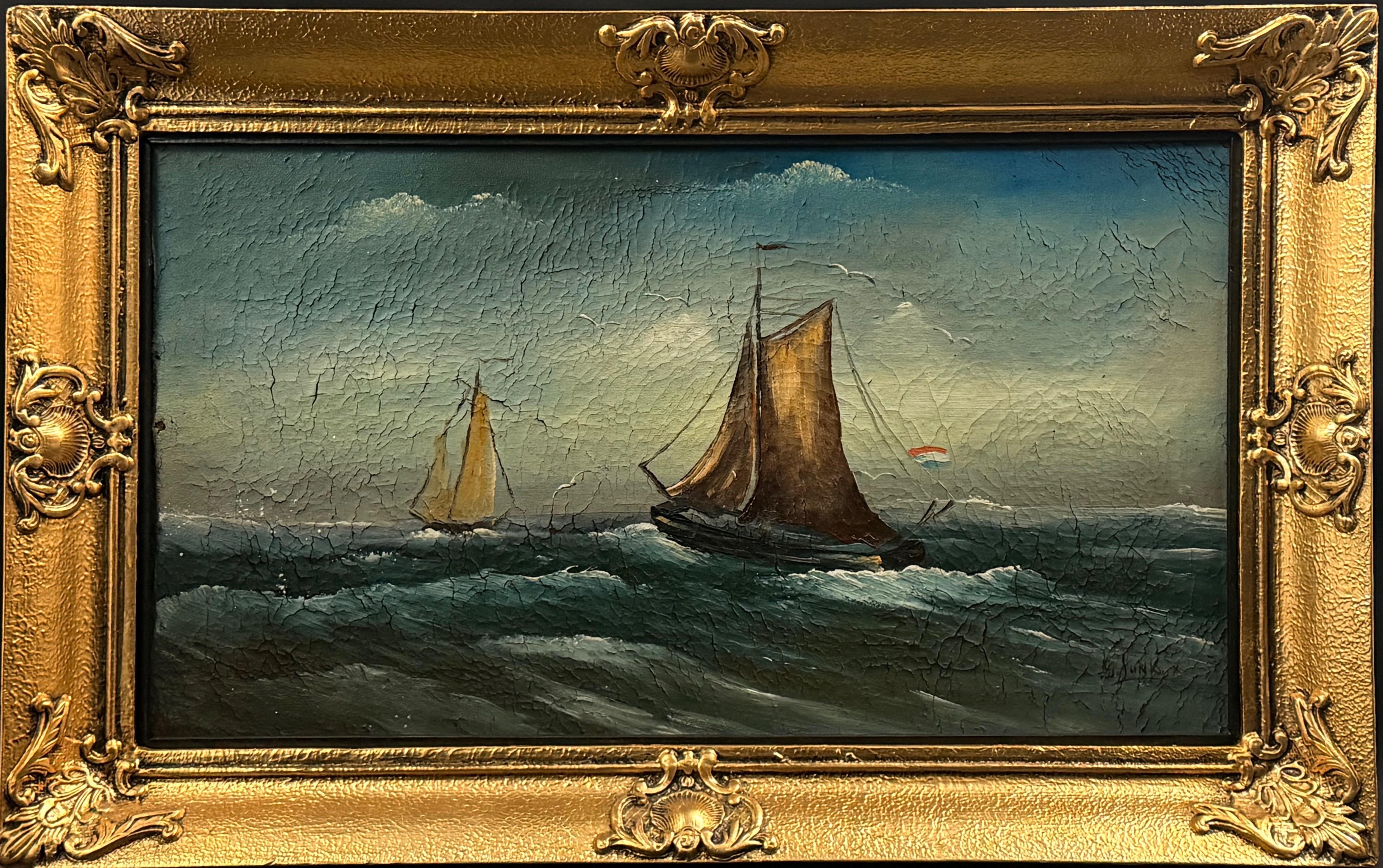 Nieustalony malarz ''Morskie regaty''