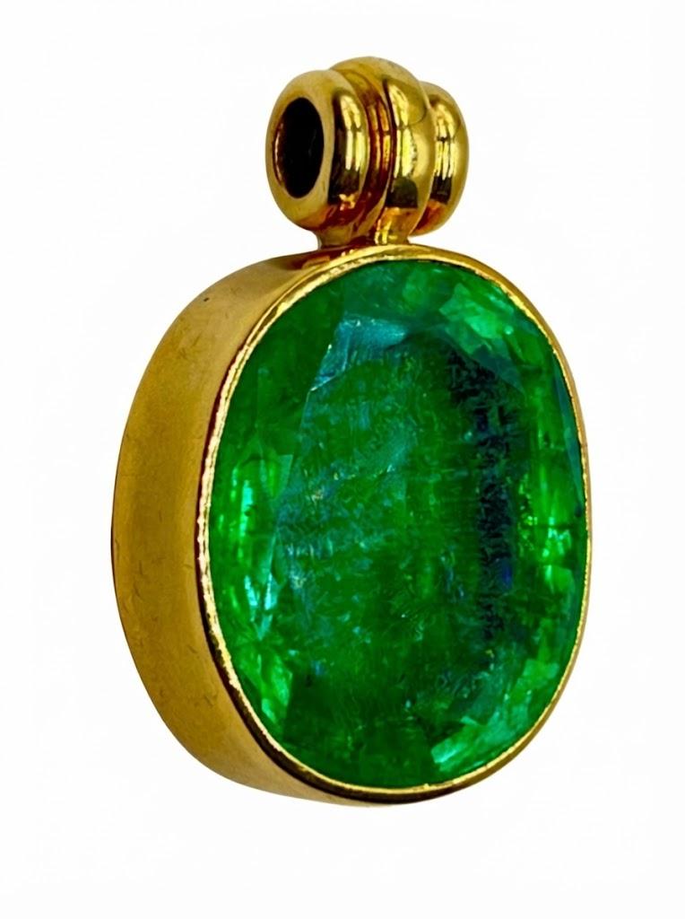 Wisior ze szmragdem 26,85 ct – zdjęcie 2