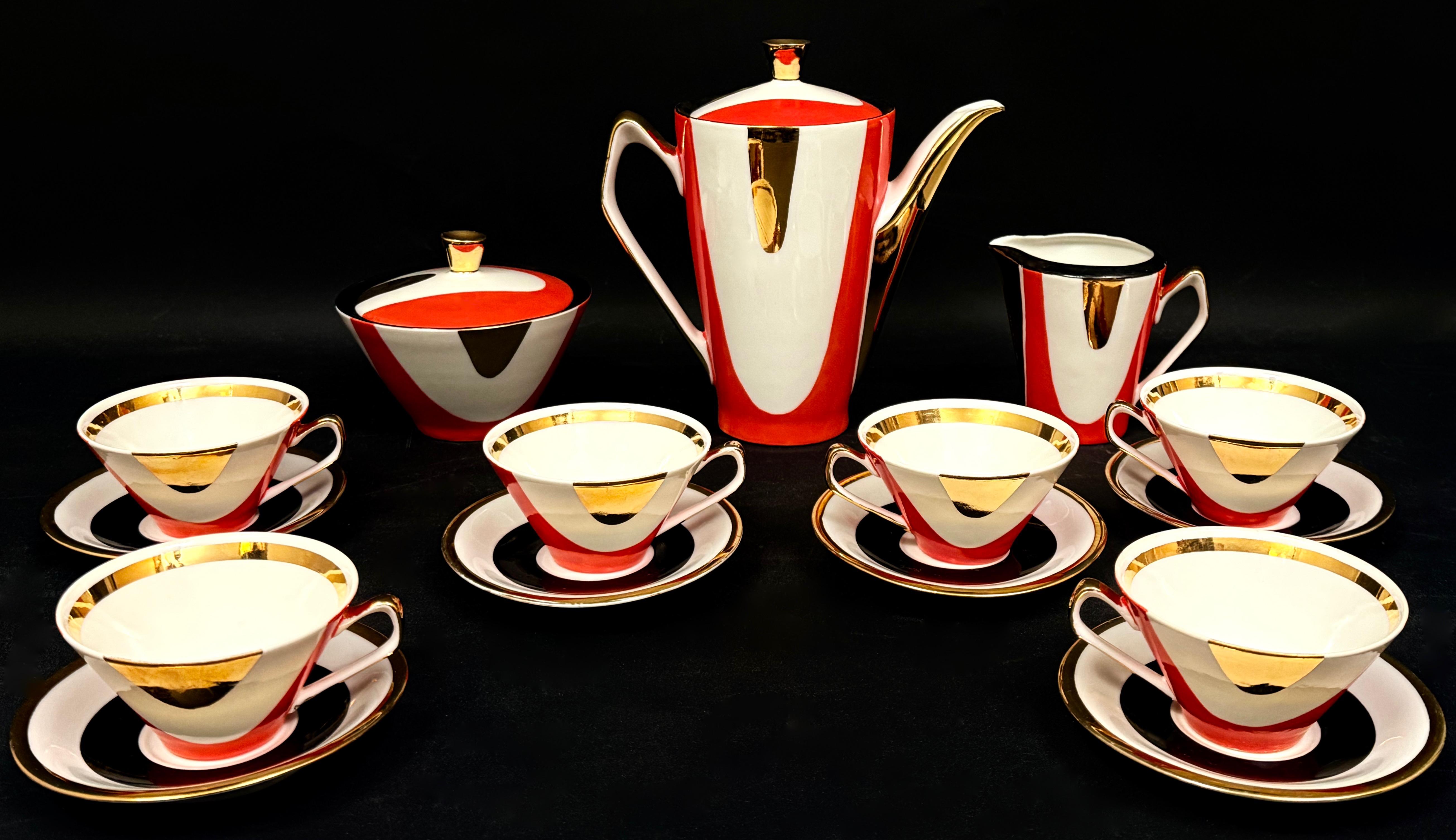 Zestaw do kawy lub herbaty na 5 osób