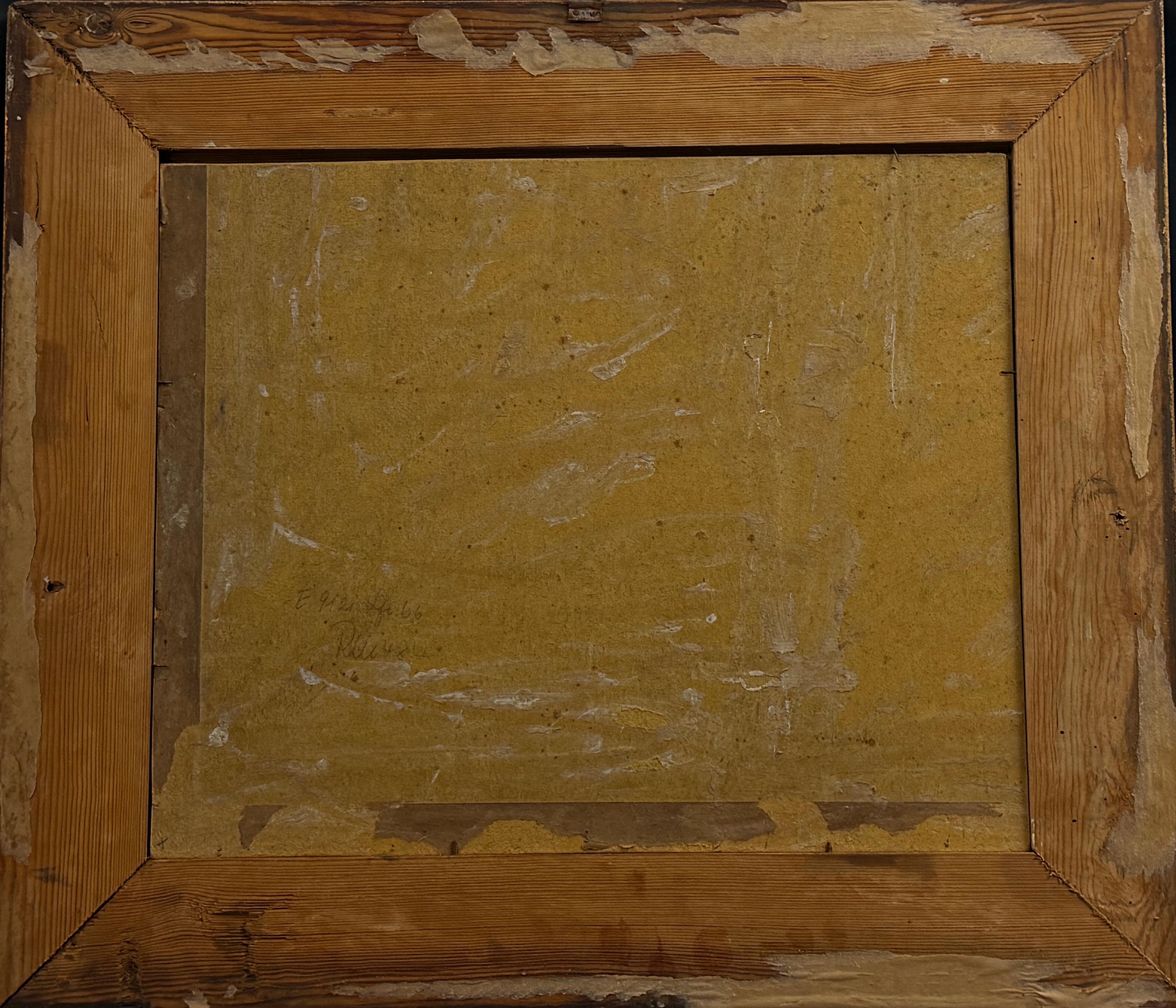 Nieustalony malarz, ''Leśna zagroda nocą''