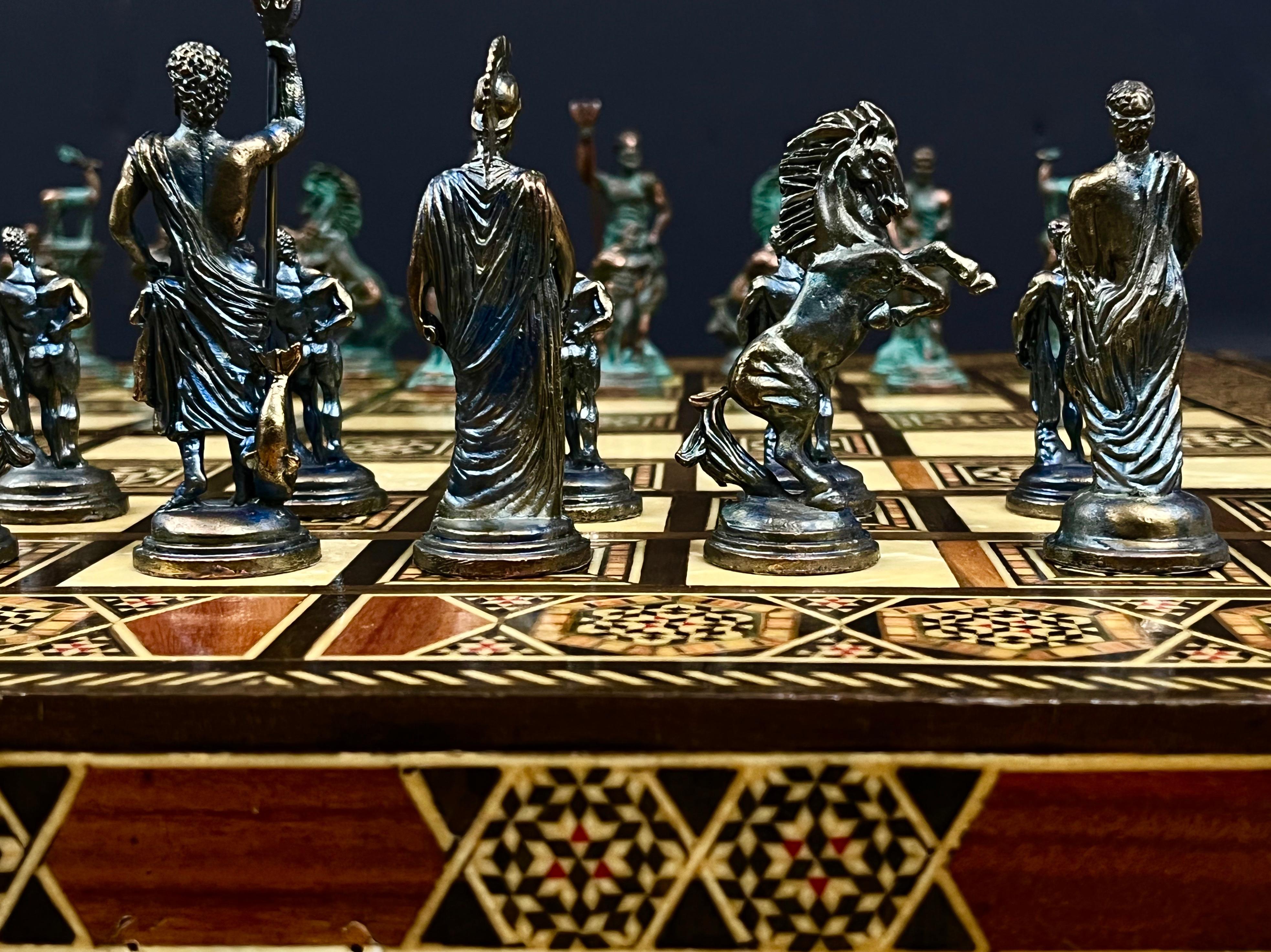 Kaseta do gry w szachy i Backgammon