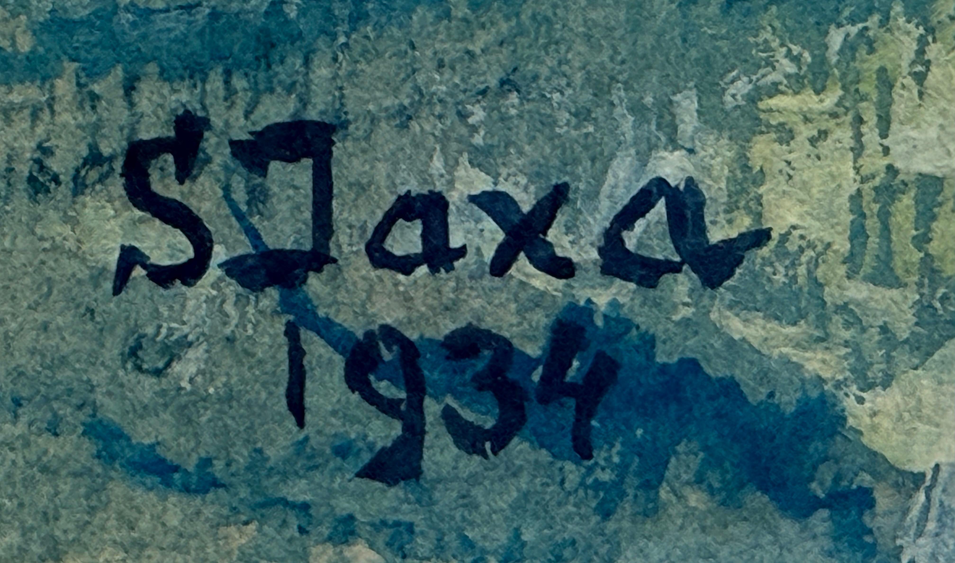 Nieustalony malarz, ''Wzburzone morze''