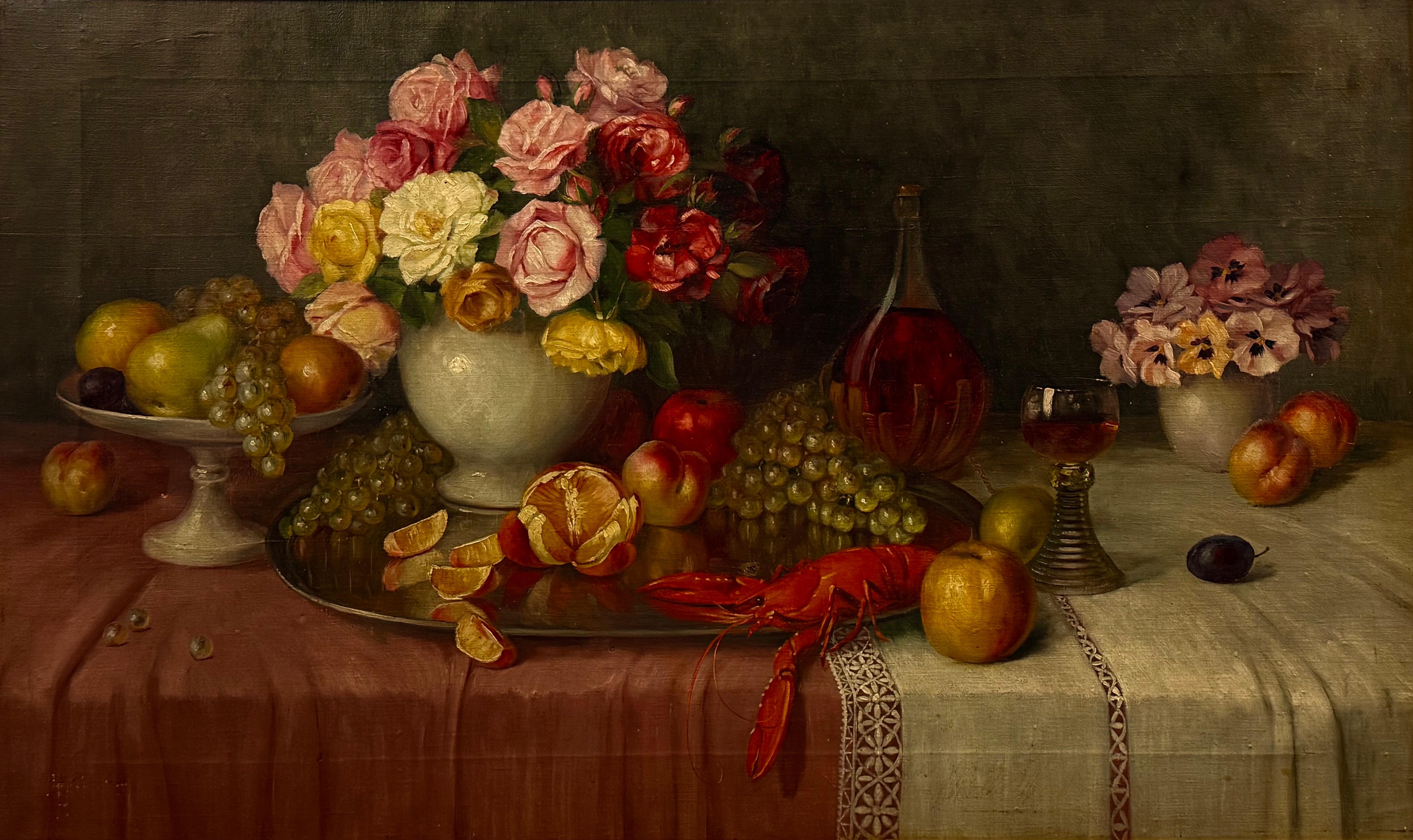 Nieustalony malarz, ''Martwa natura z homarem''