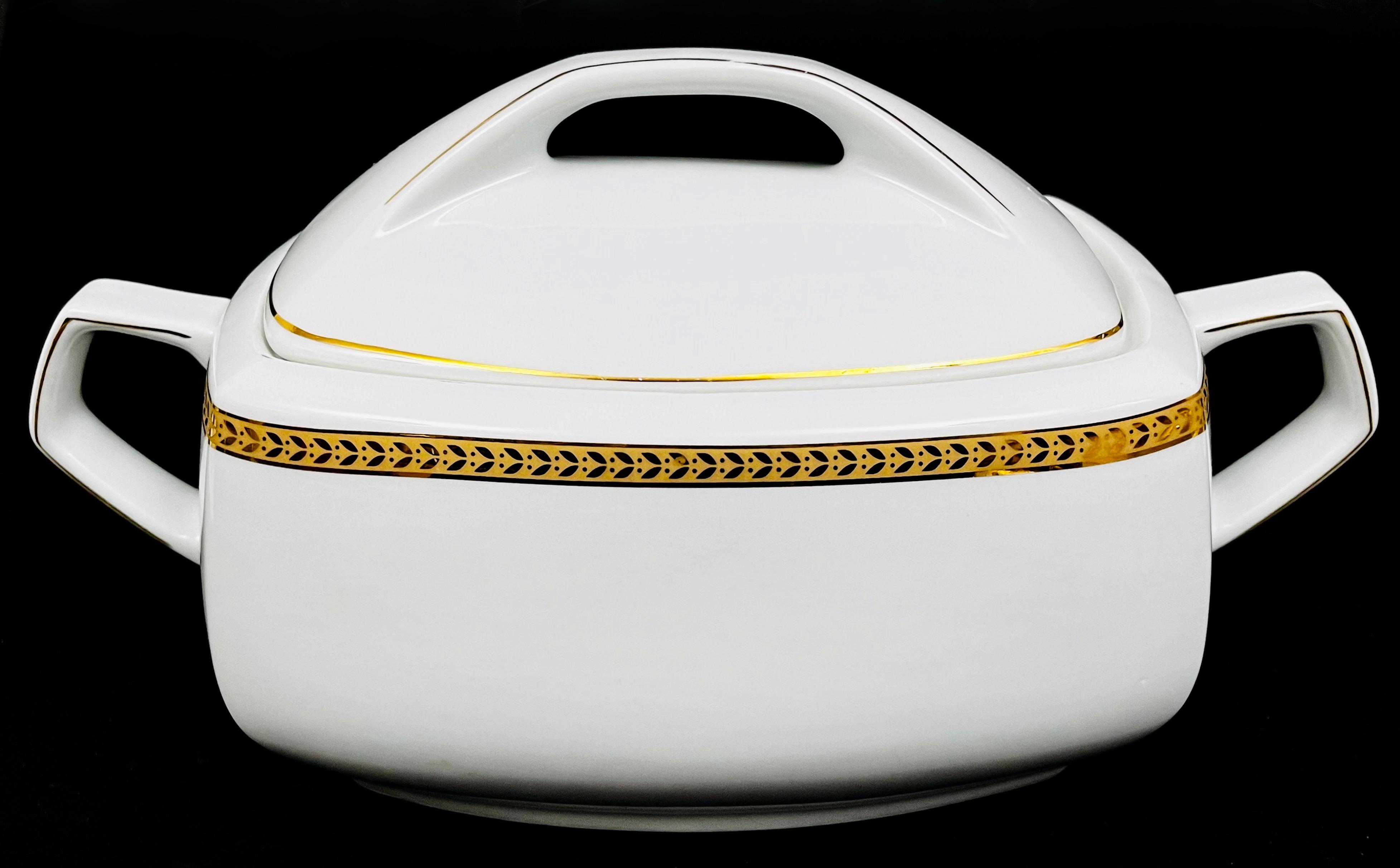 Serwis obiadowy dla 6 osób -40 sztuk,Ćmielów