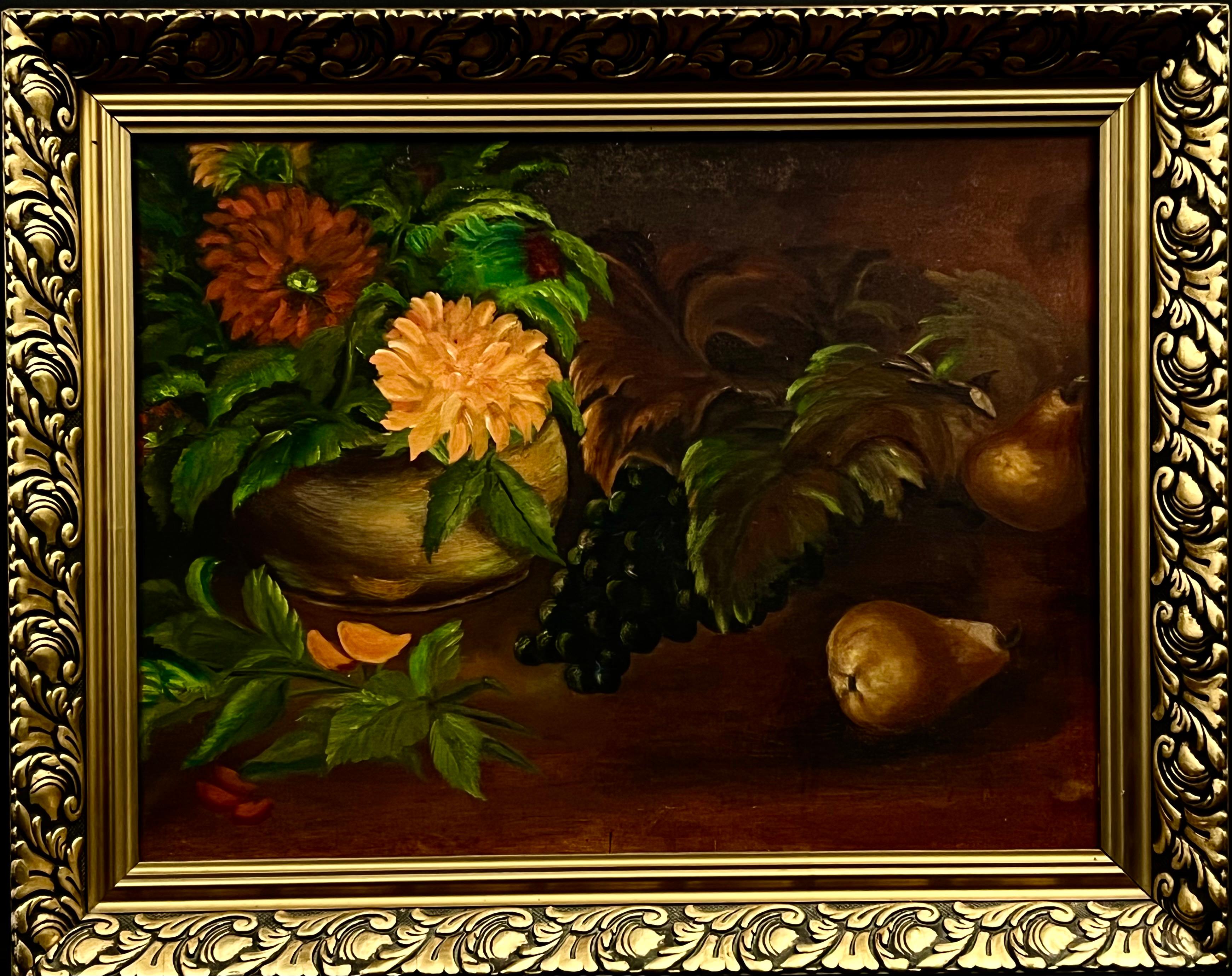 Nieustalony malarz, ''Martwa natura z kwiatami''