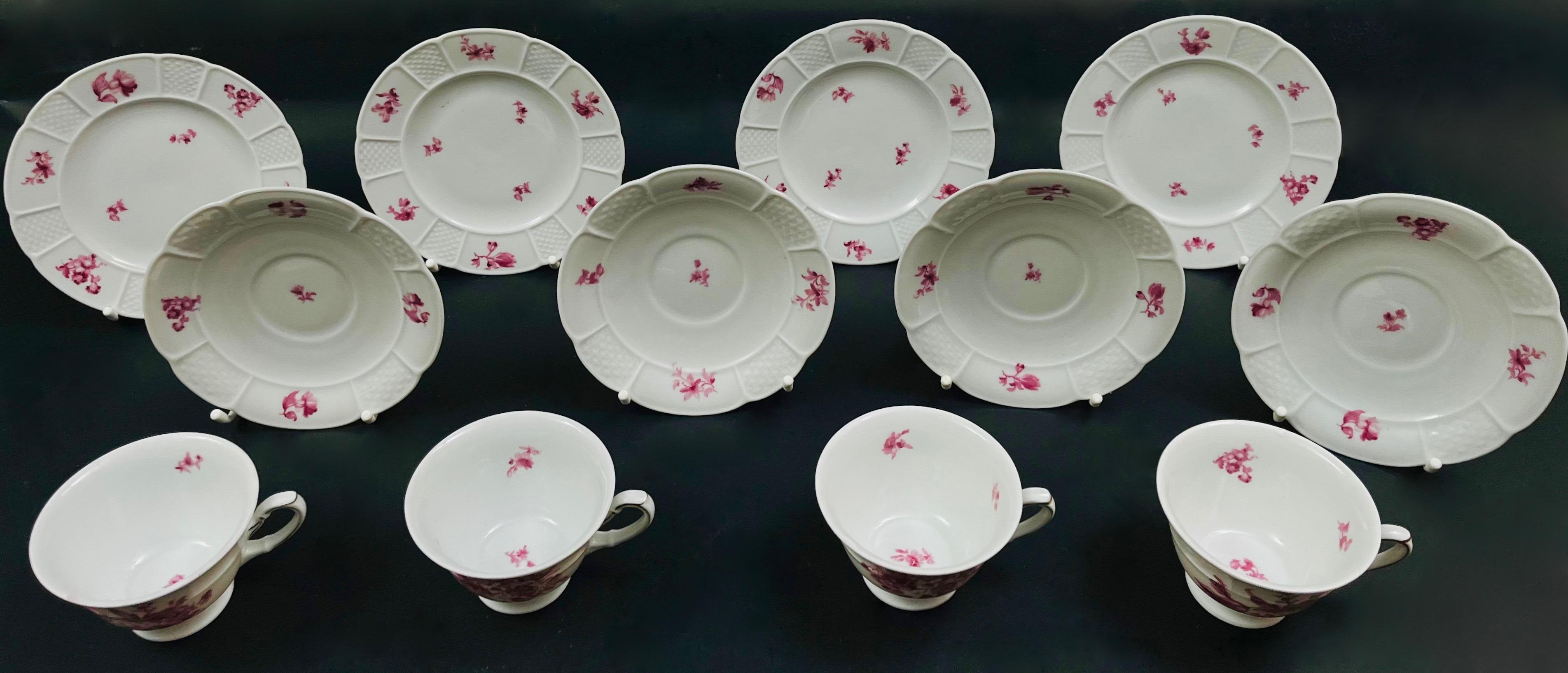 Zestaw porcelanowy dla 4 osób-12 sztuk , Rosenthal