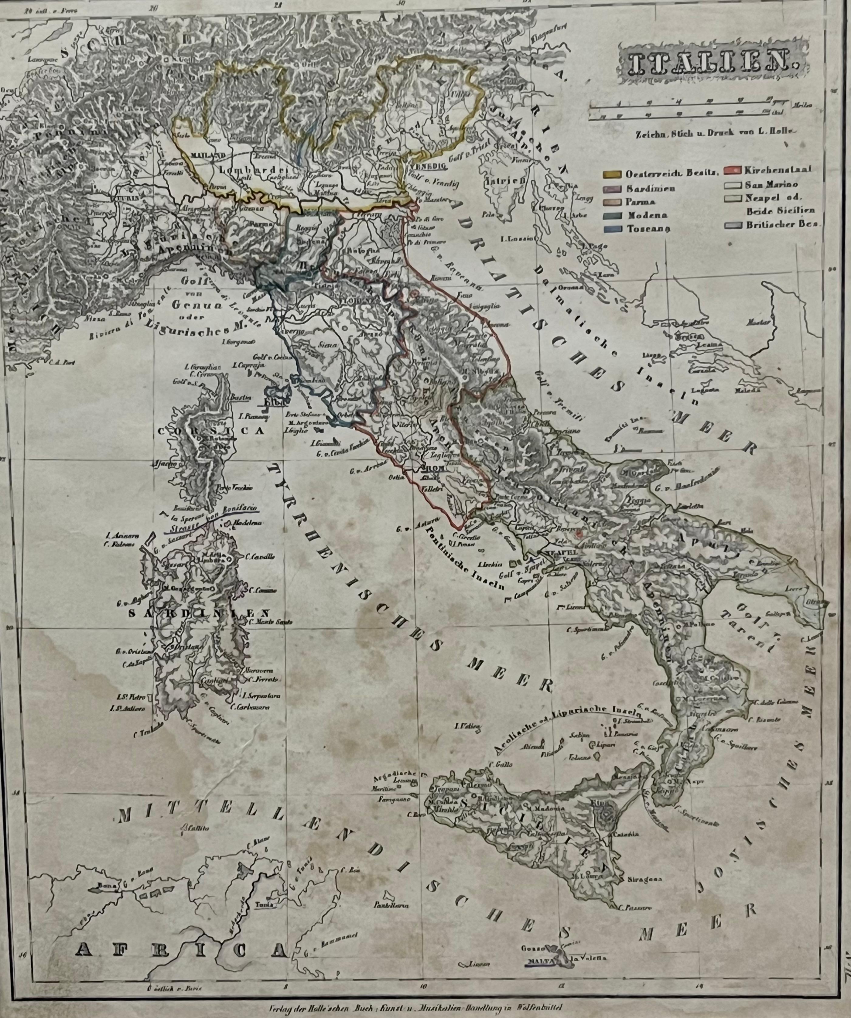 Zestaw ilustracji 2 map