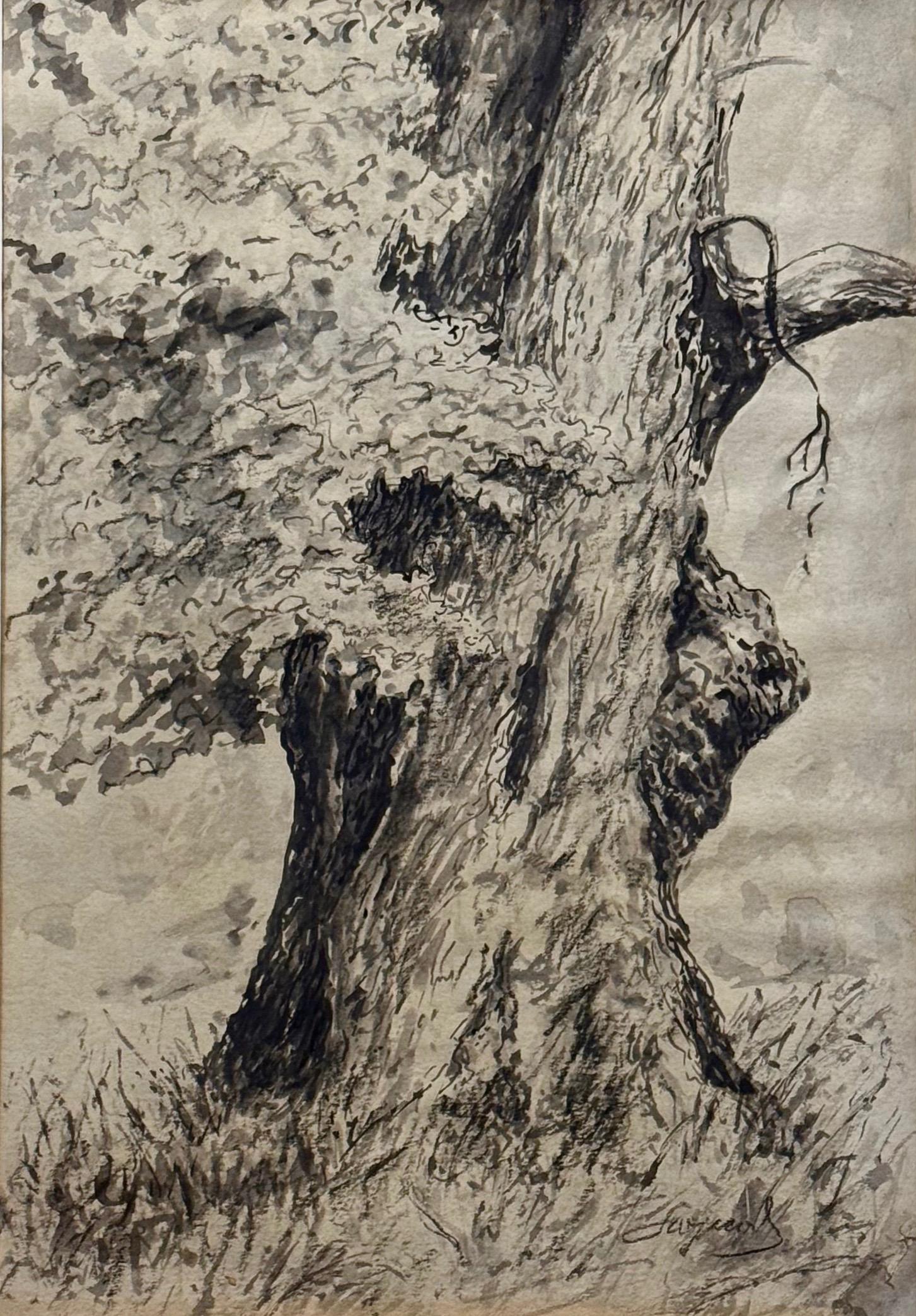 Nieustalony malarz, ''Dąb''